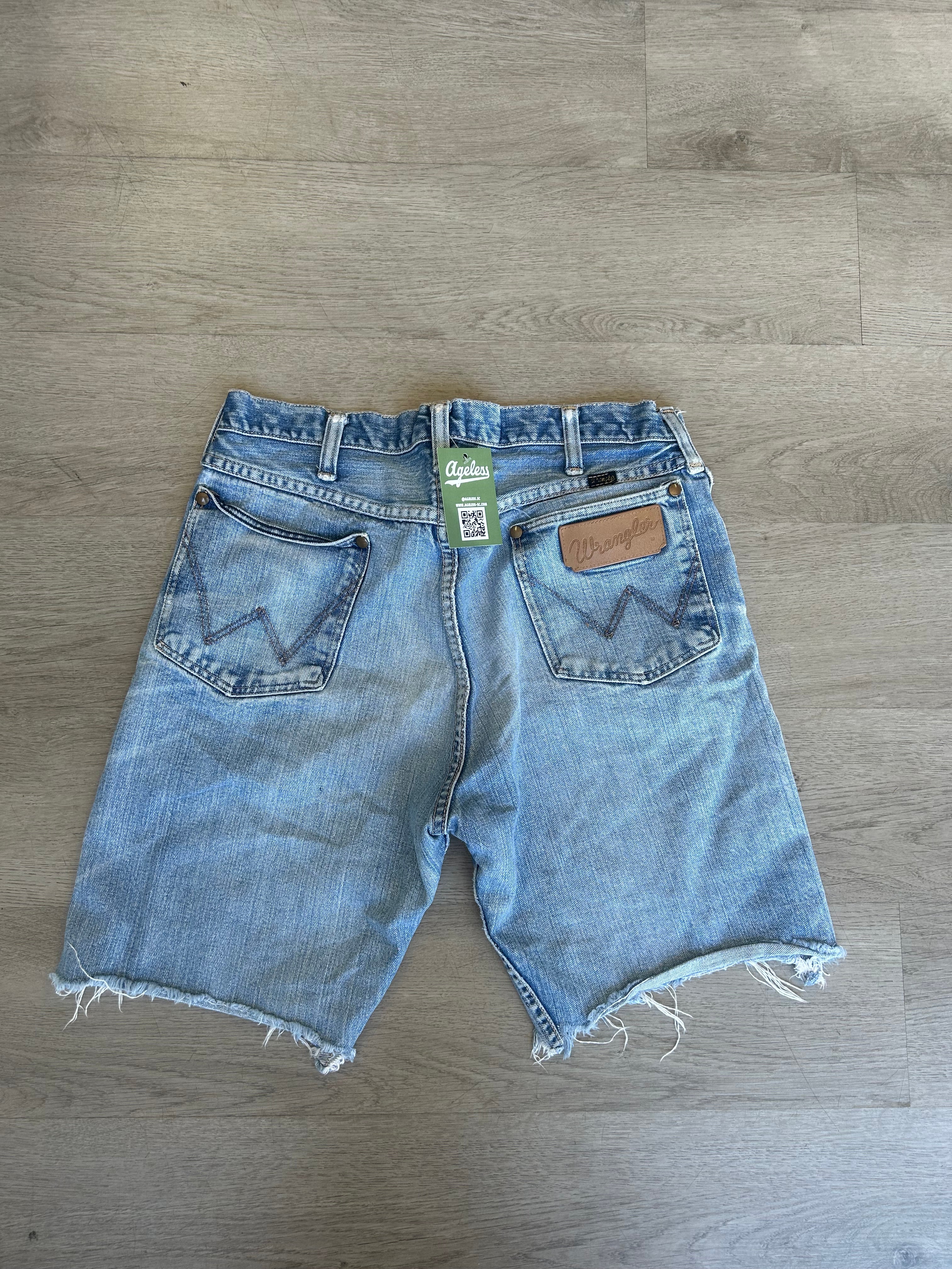 Vintage Wrangler Distressed Jean Shorts