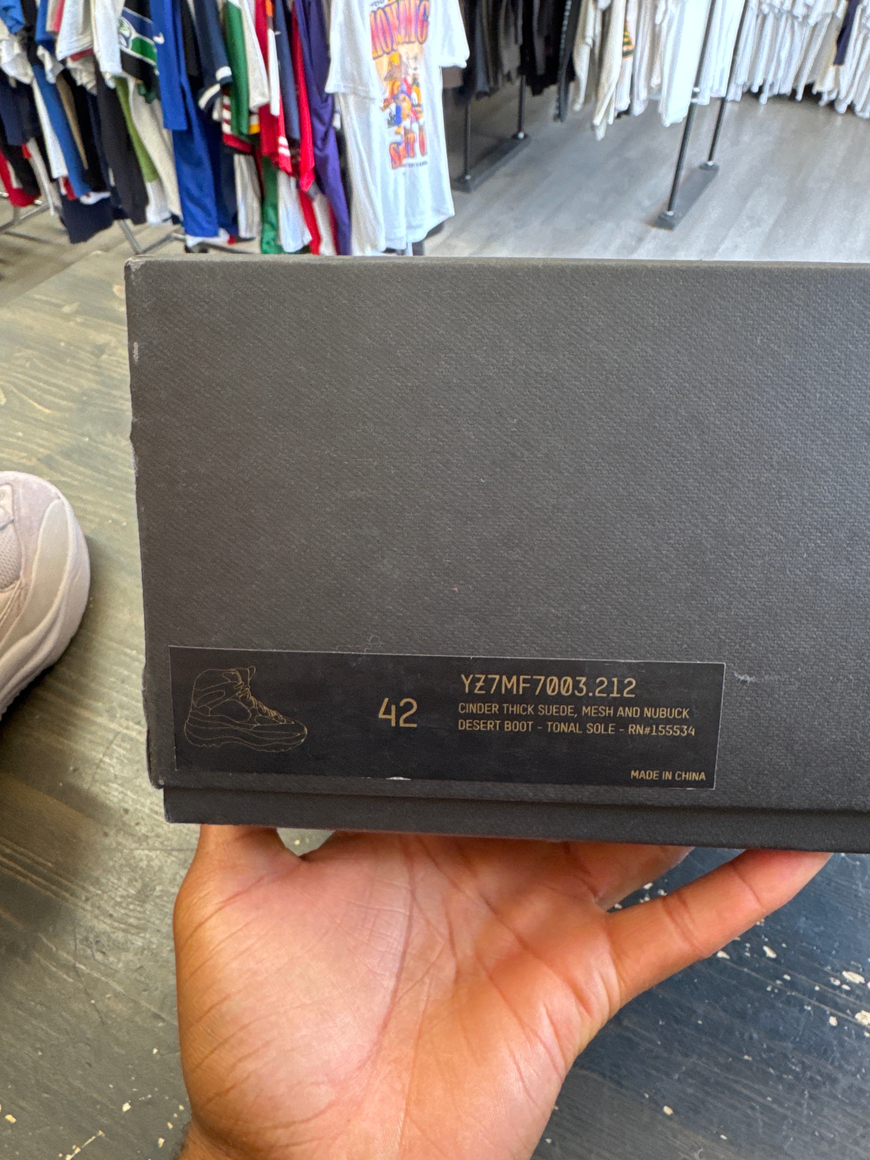 Pre-owned Yeezy Desert Boot Season 7 Cinder