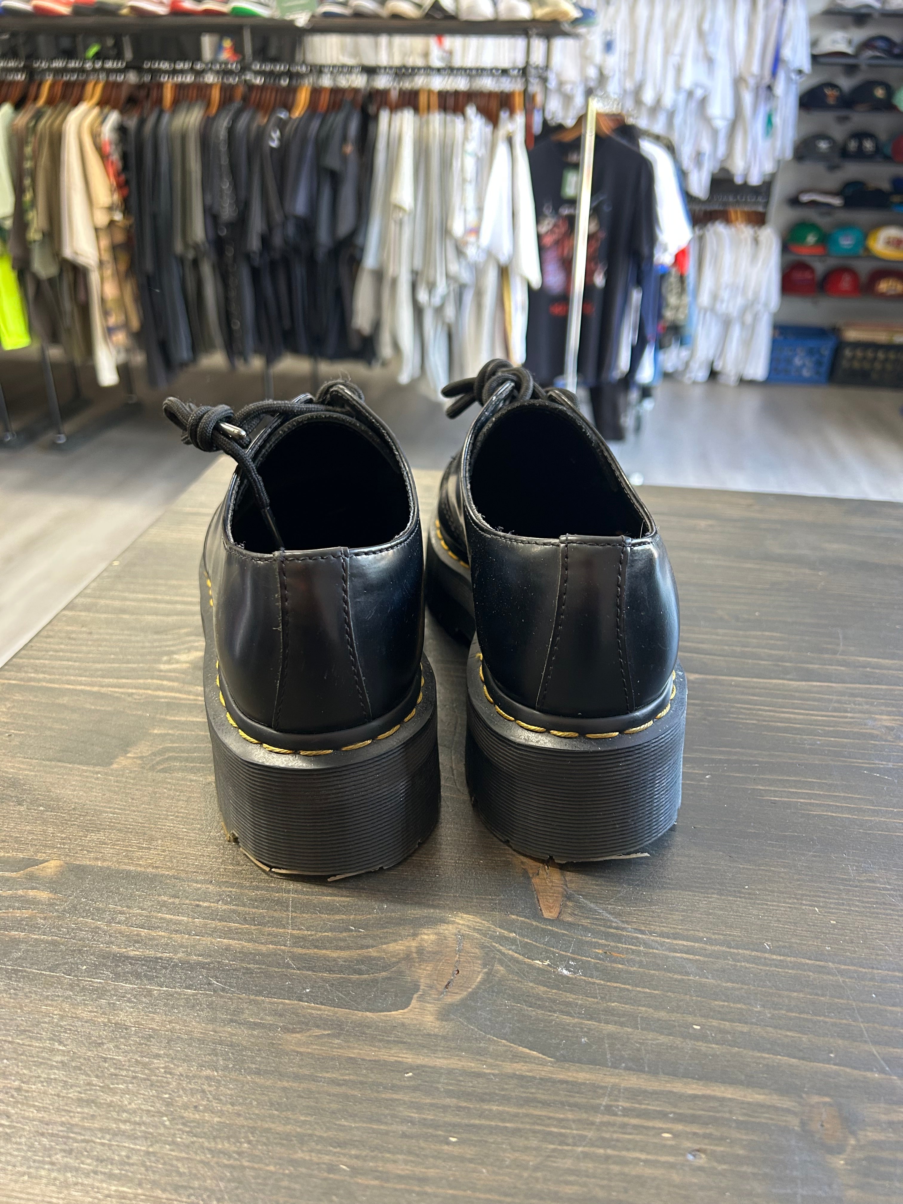 Pre-owned 1461 Smooth Leather Platform Shoes