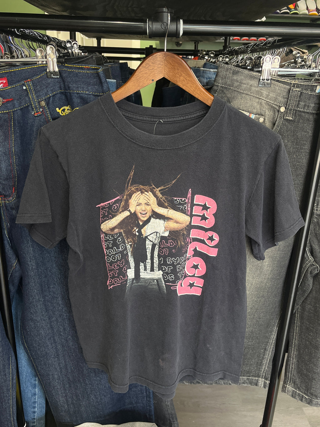 Y2K Miley Cyrus Best of Both Worlds Tour Tee