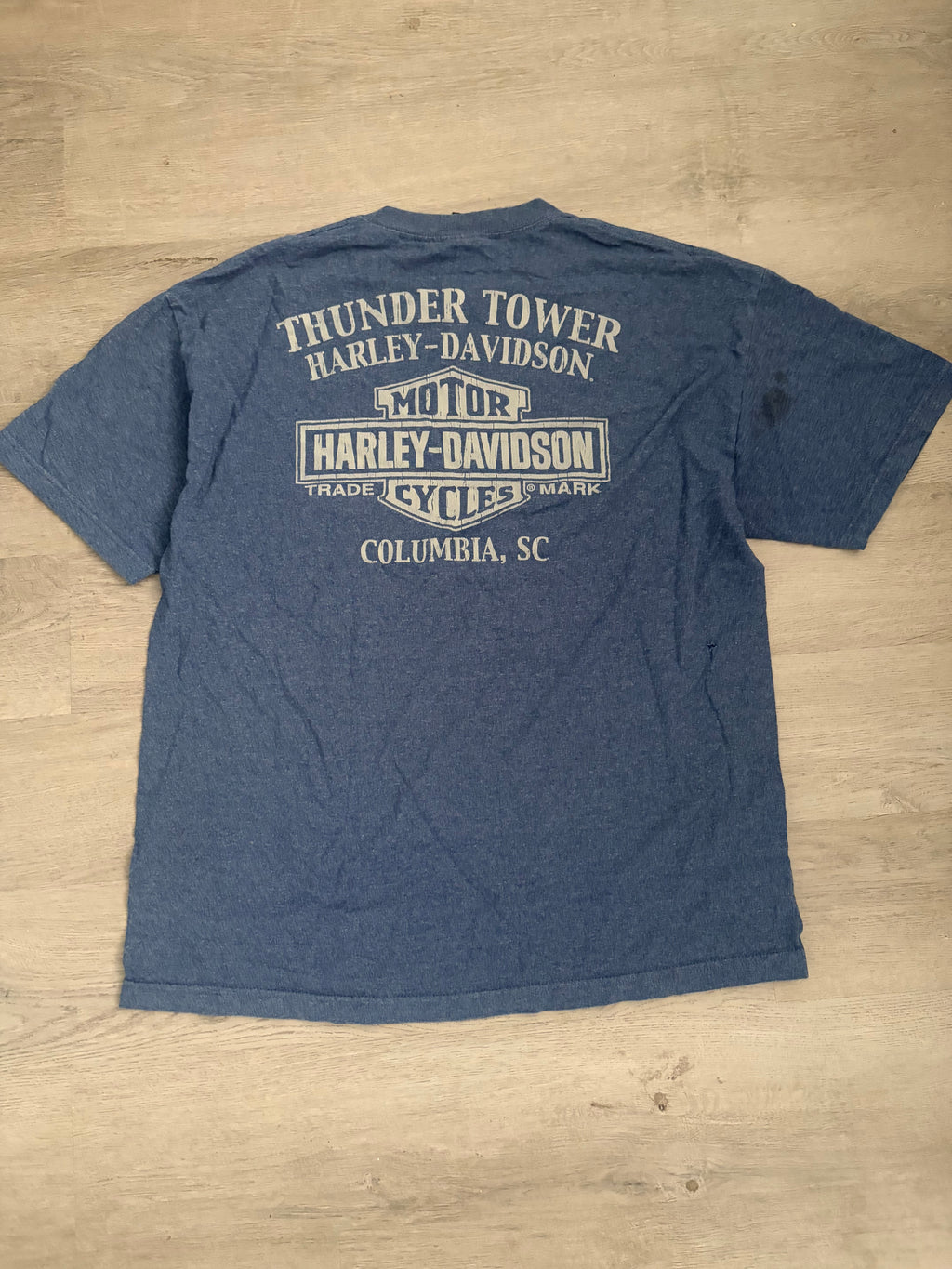 Vintage Harley Davidson Motorcycles Columbia South Carolina Tee