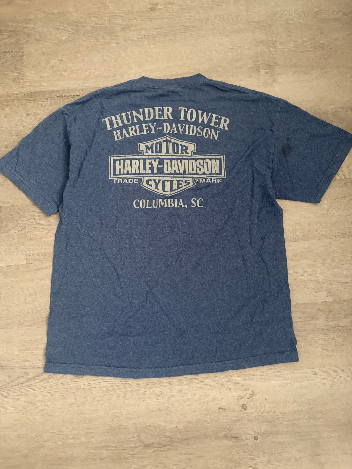 Vintage Harley Davidson Motorcycles Columbia South Carolina Tee