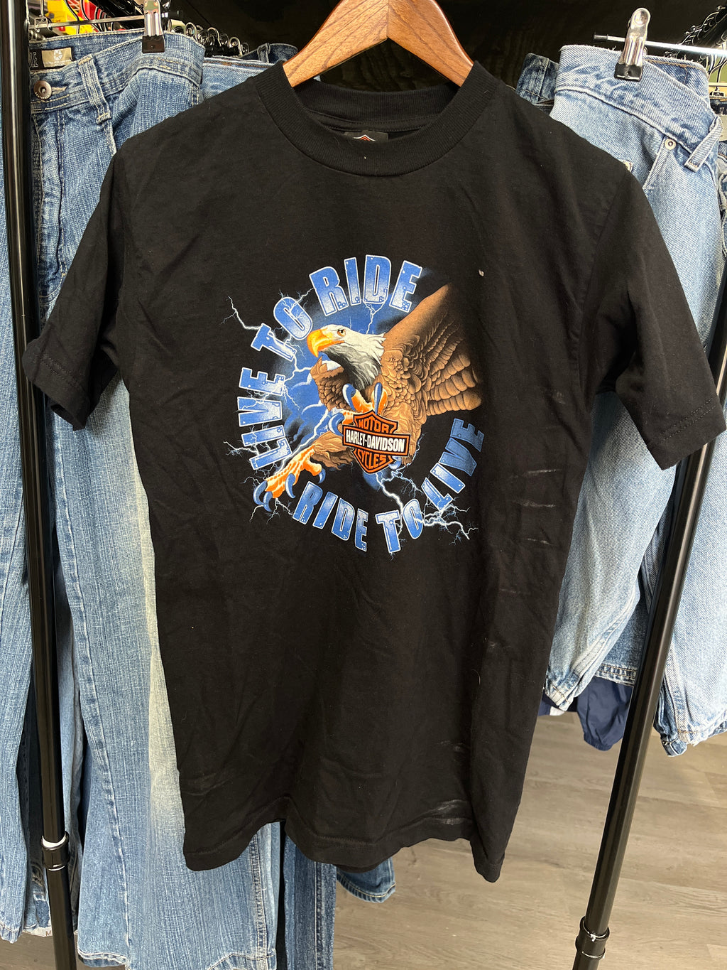 Harley Davidson Ride to Live Tee