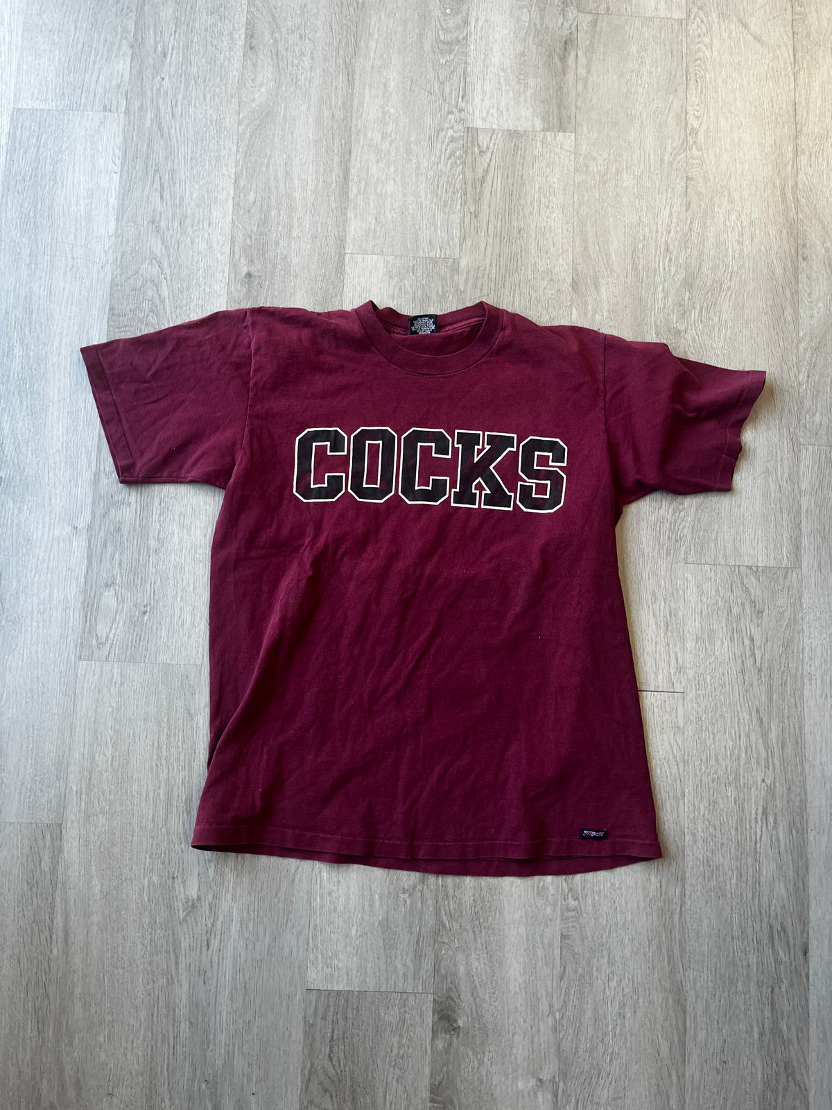 Vintage UofSC Gamecocks Garnet Tee