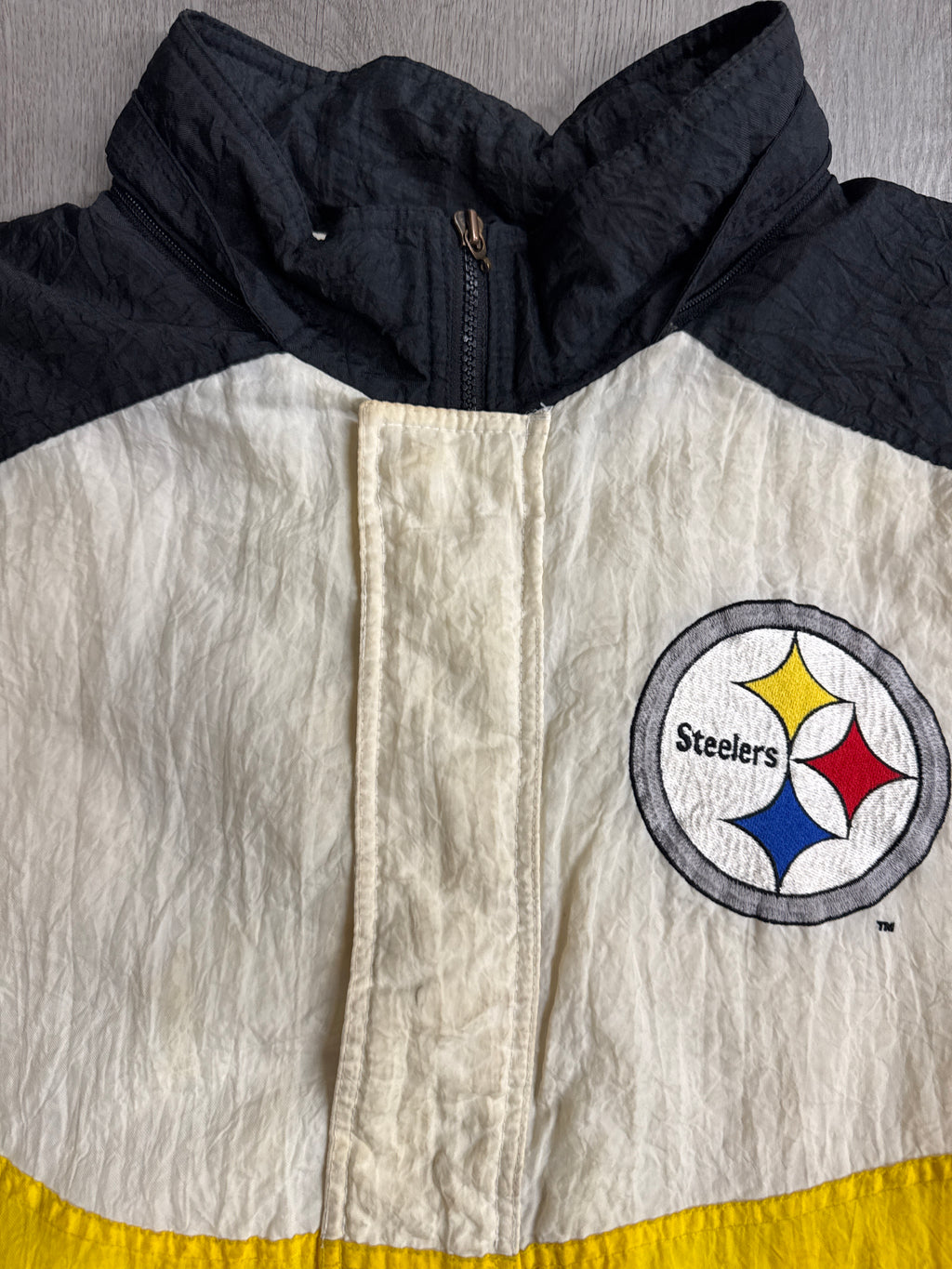 Vintage Pro Line Apex Pittsburgh Steelers Puffer Jacket