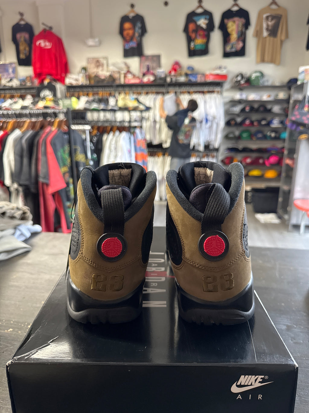Pre-owned Jordan Retro 9 Olive (2024)
