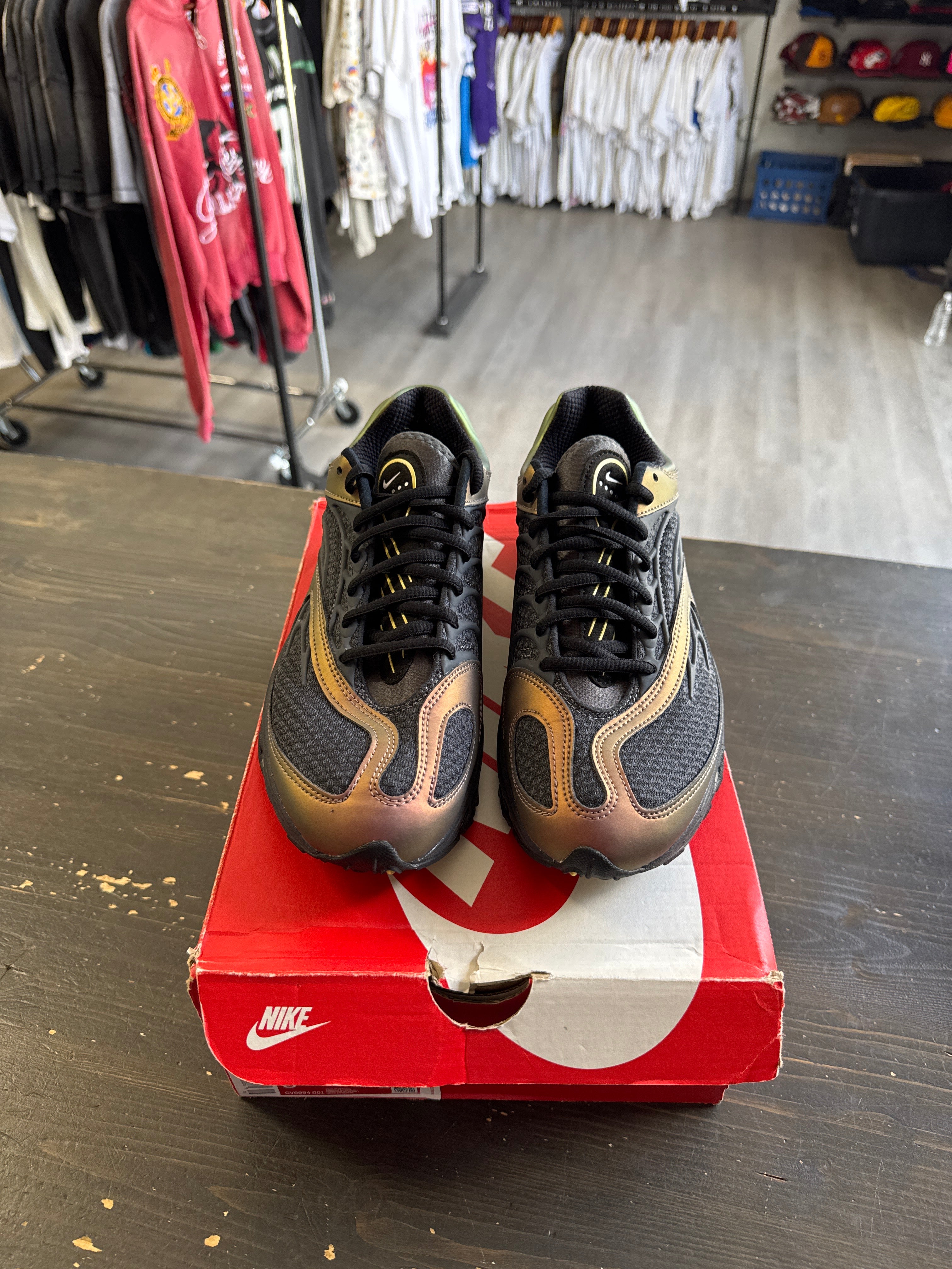 Pre-owned Nike Air Tuned Max Celery