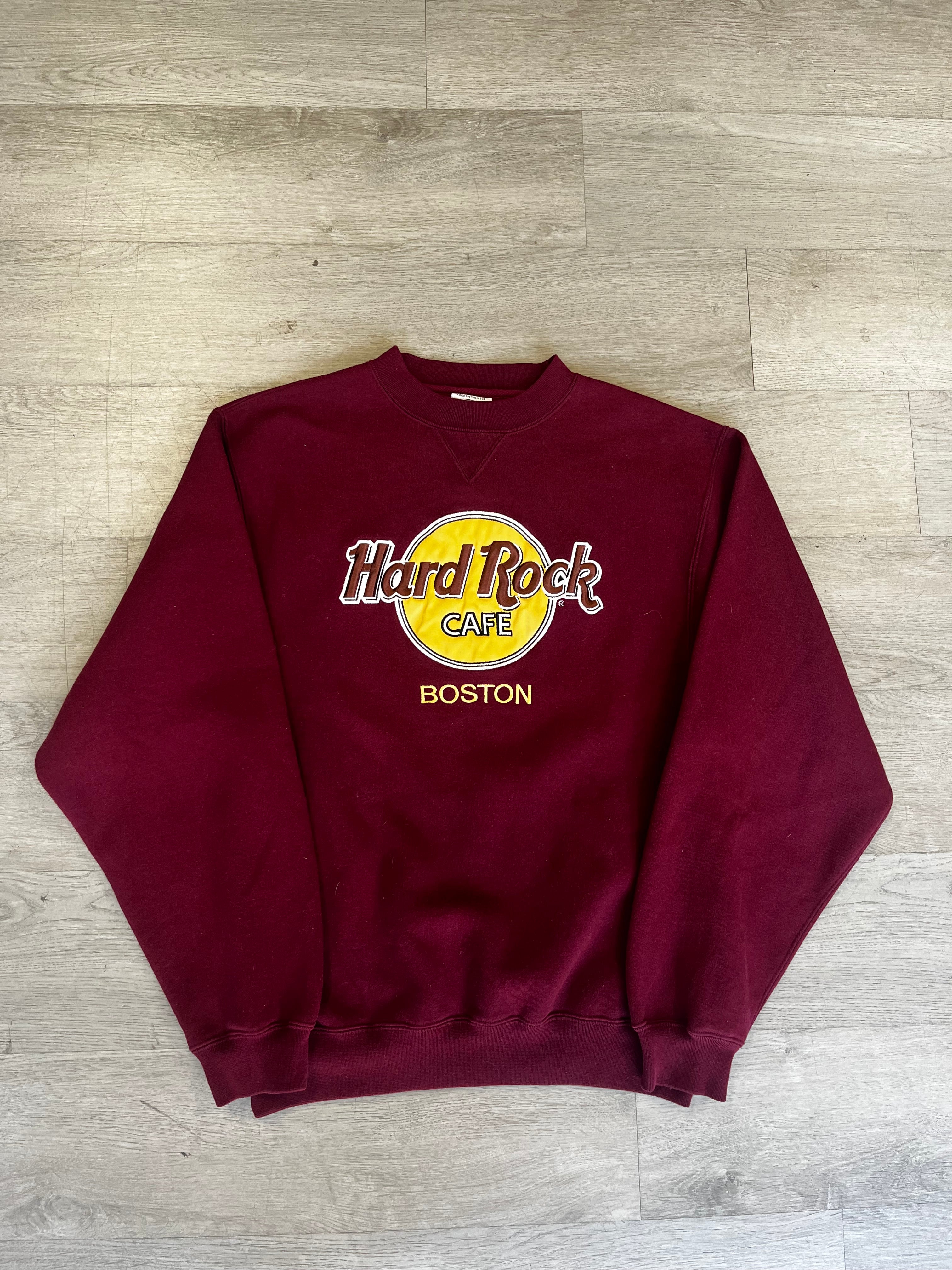 Vintage Boston Hard rock Cafe Sweatshirt