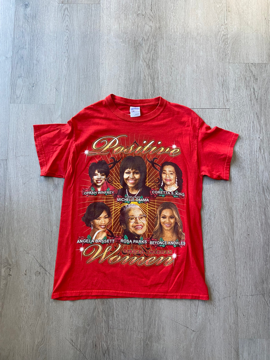 Vintage 2000s Positive African American Women Tee
