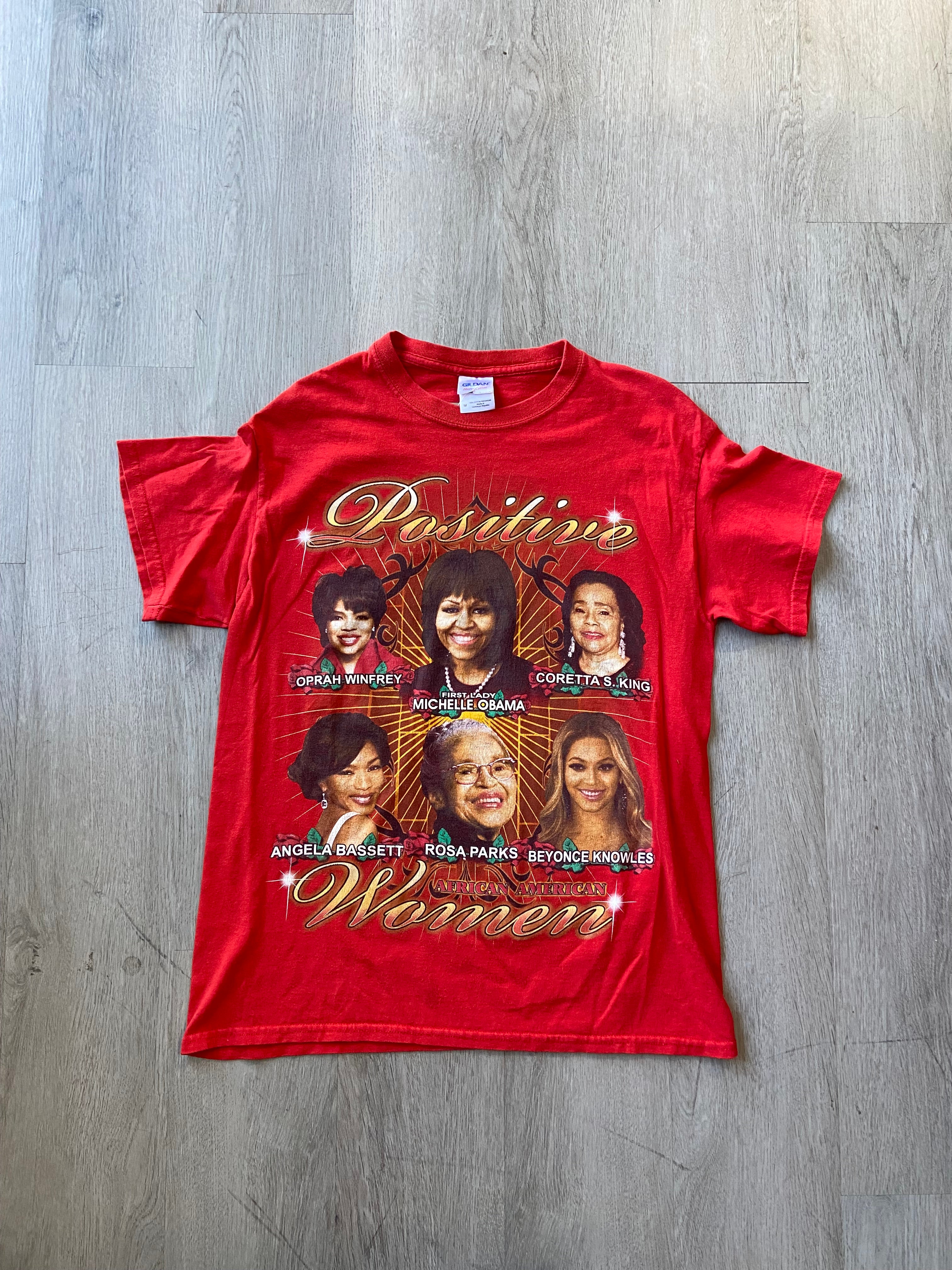 Vintage 2000s Positive African American Women Tee