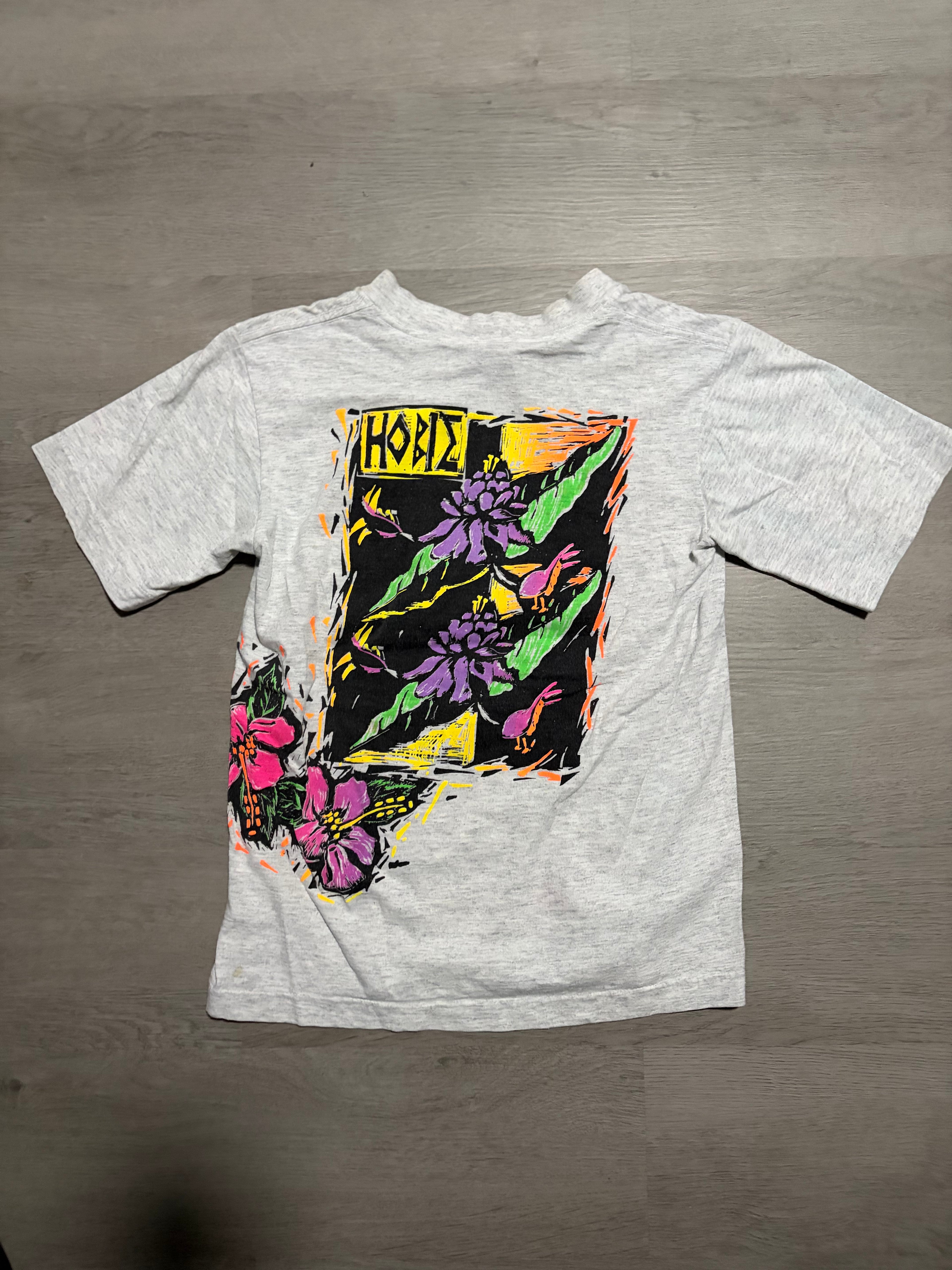 Grey Hobie Flower Tee