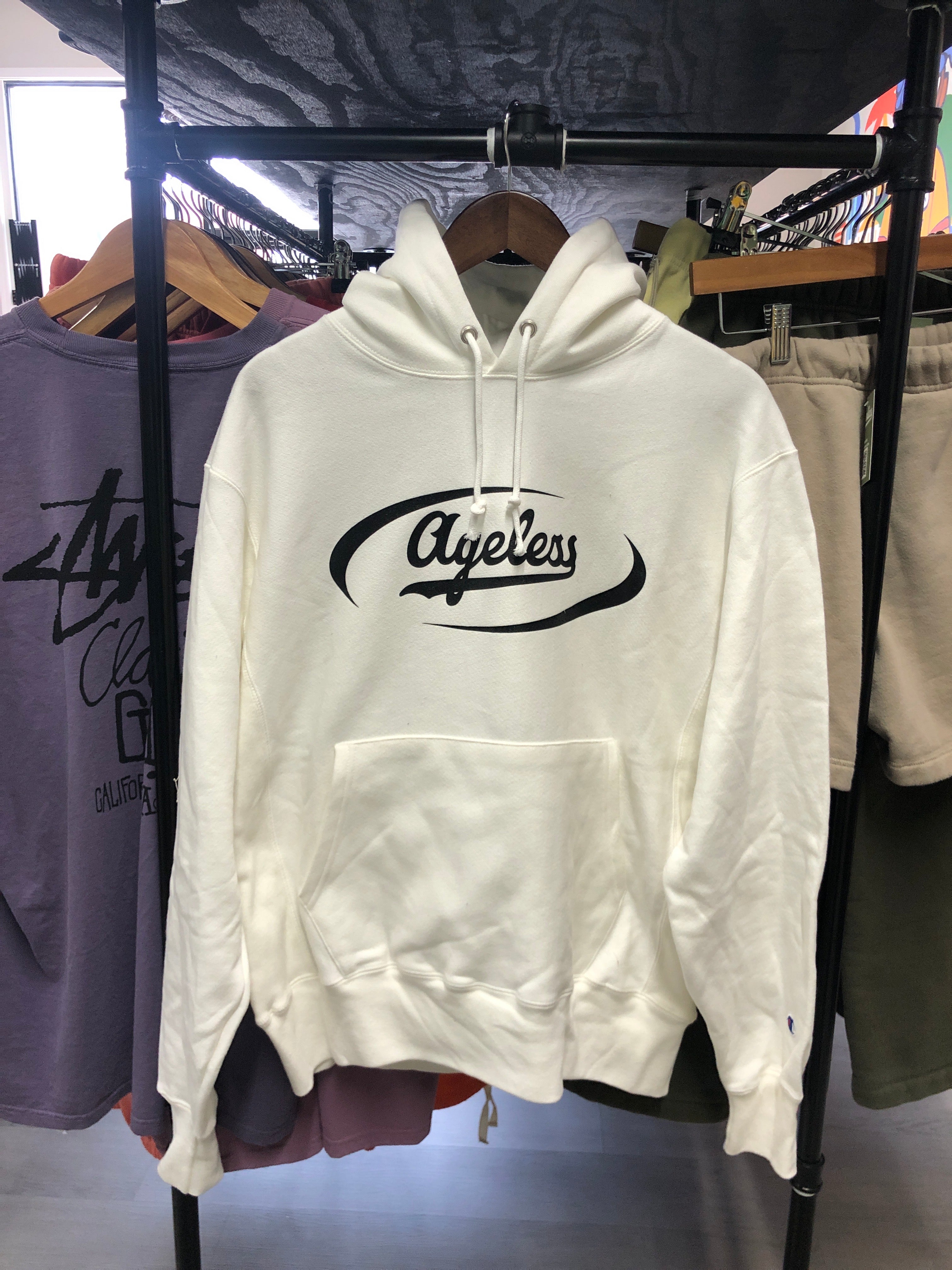 White Ageless Everyday Hoodie