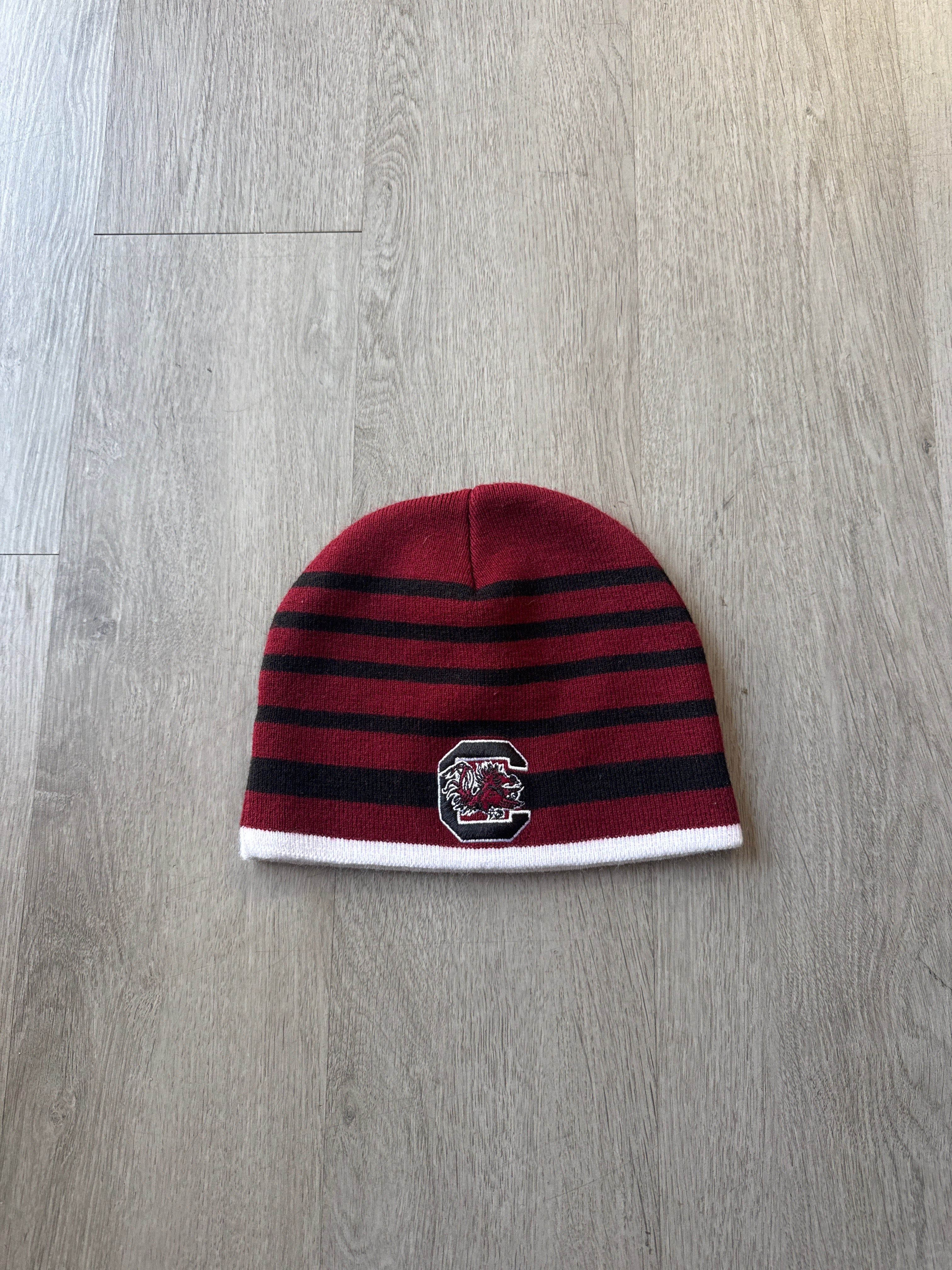 Vintage 90s Collegiate Sportswear University Of South Carolina Gamecocks Beanie Hat