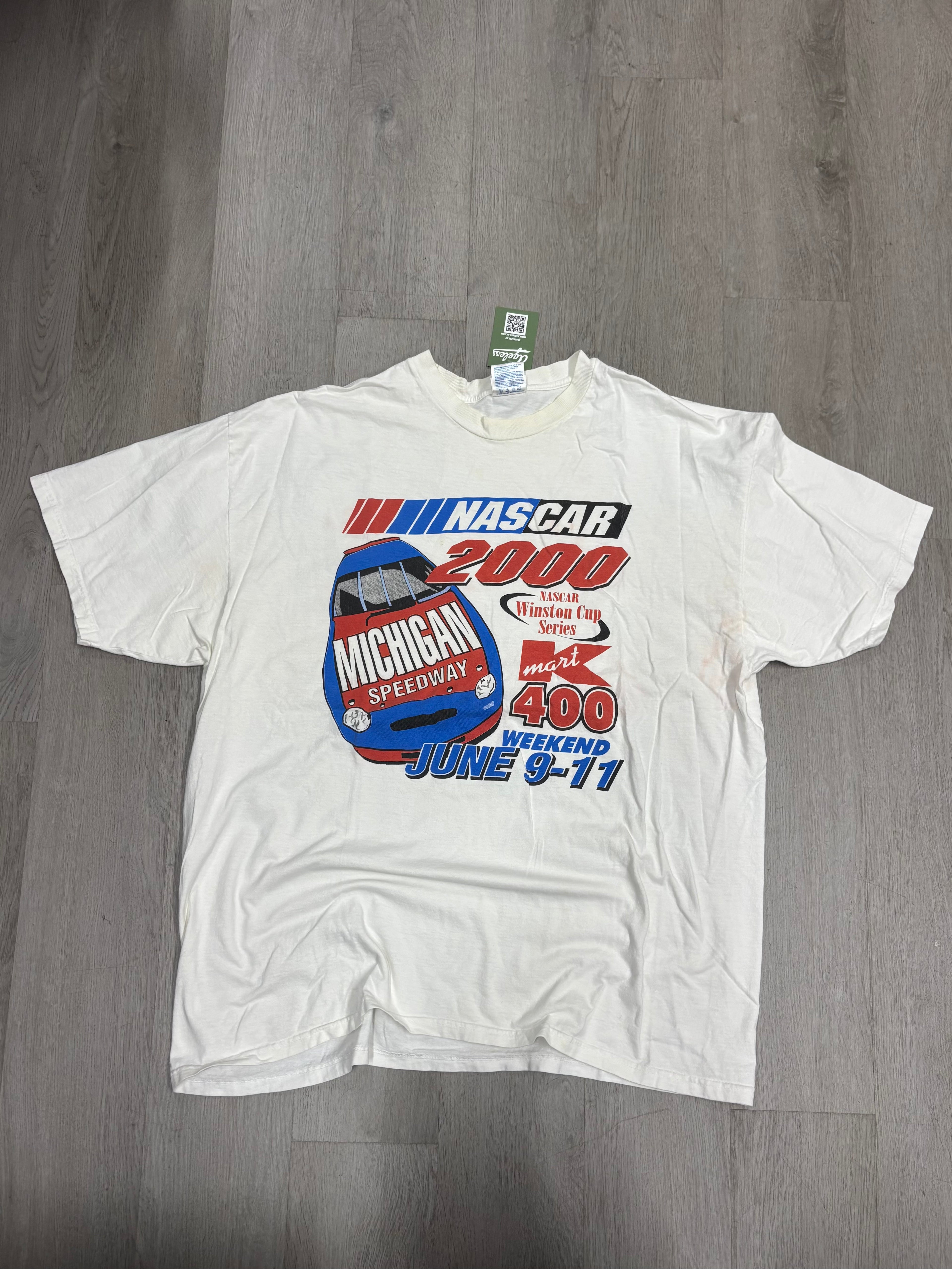 Vintage 2001 NASCAR Winston Cup Series Kmart 400 Weekend June 9-11 Tee