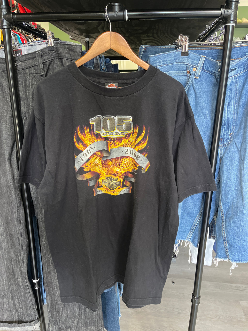 Harley Davidson 105 Years Michigan Tee