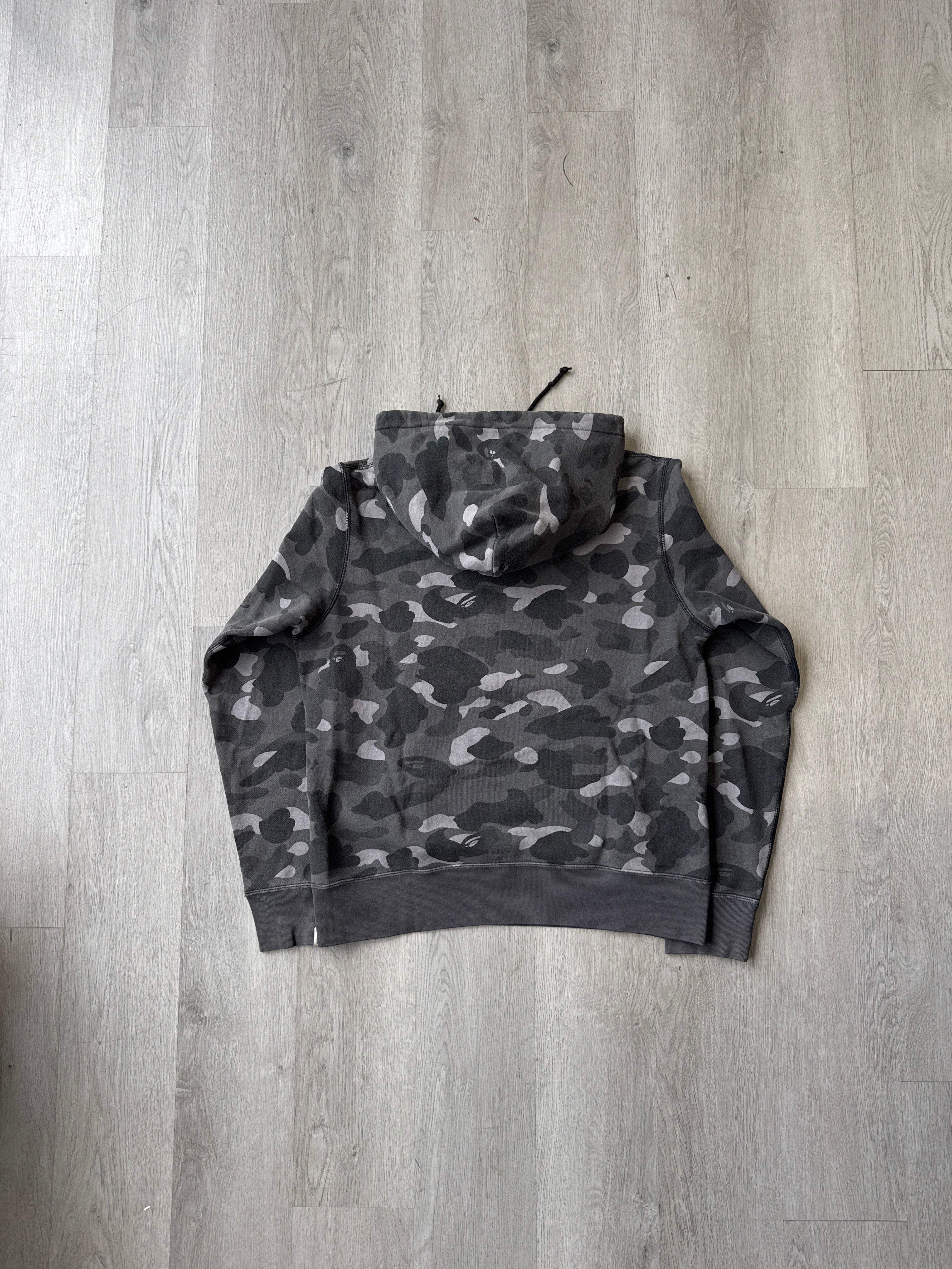 A Bathing Ape Bape Color Camo Black Pullover Hoodie
