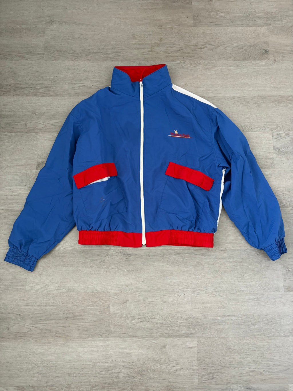 1990s Swingster Winston Eagle Racing Windbreaker Jacket