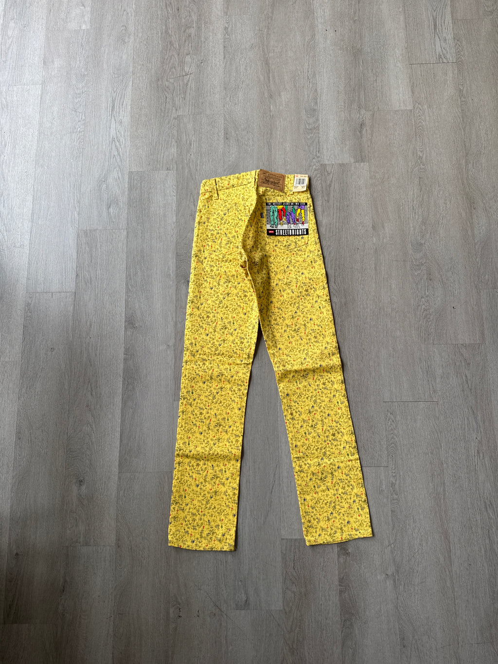 Vintage Levi’s 505 1998 Streetbrights Yellow Jeans