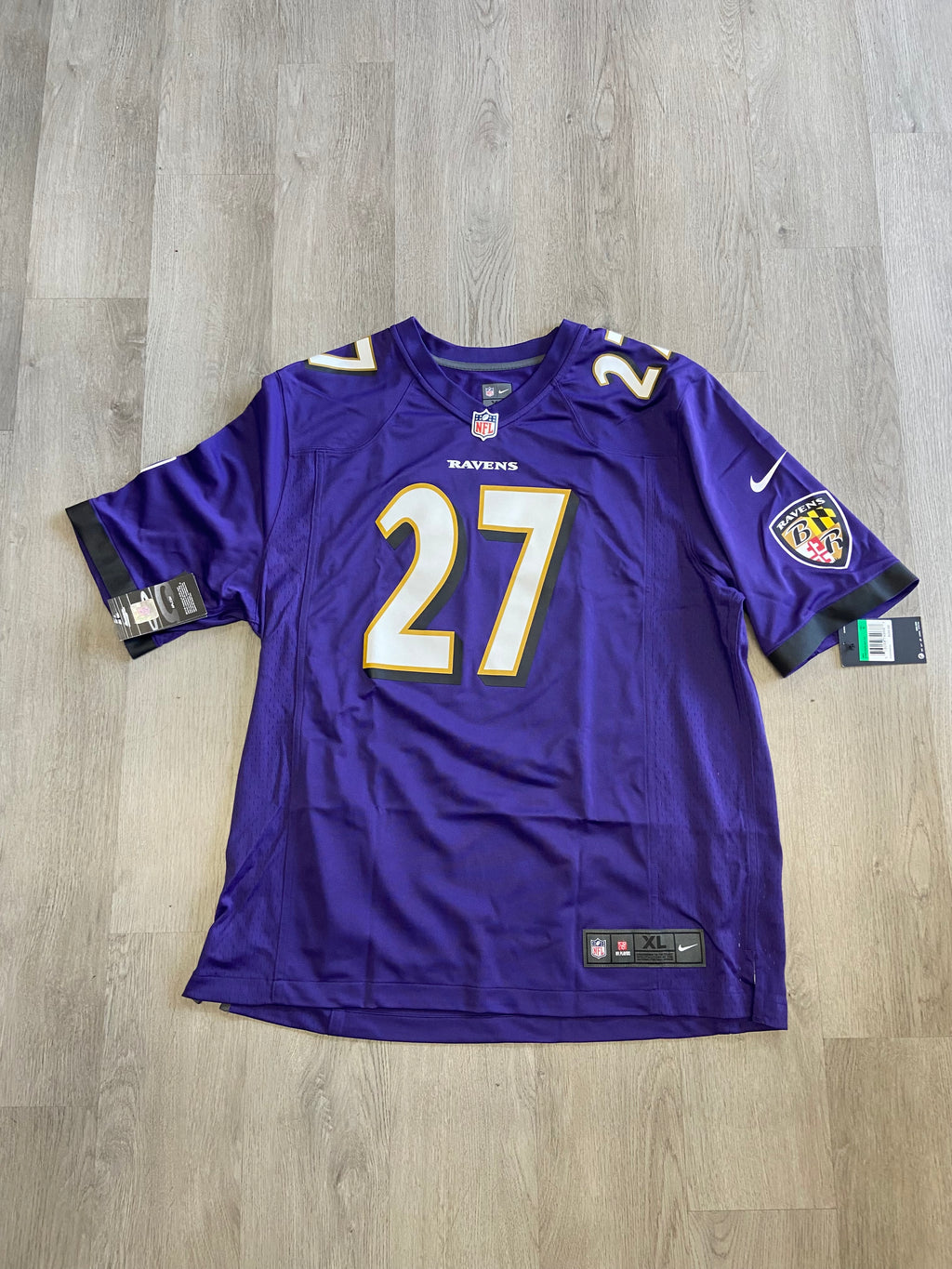 Nike Baltimore Ravens J.K. Dobbins Purple Jersey