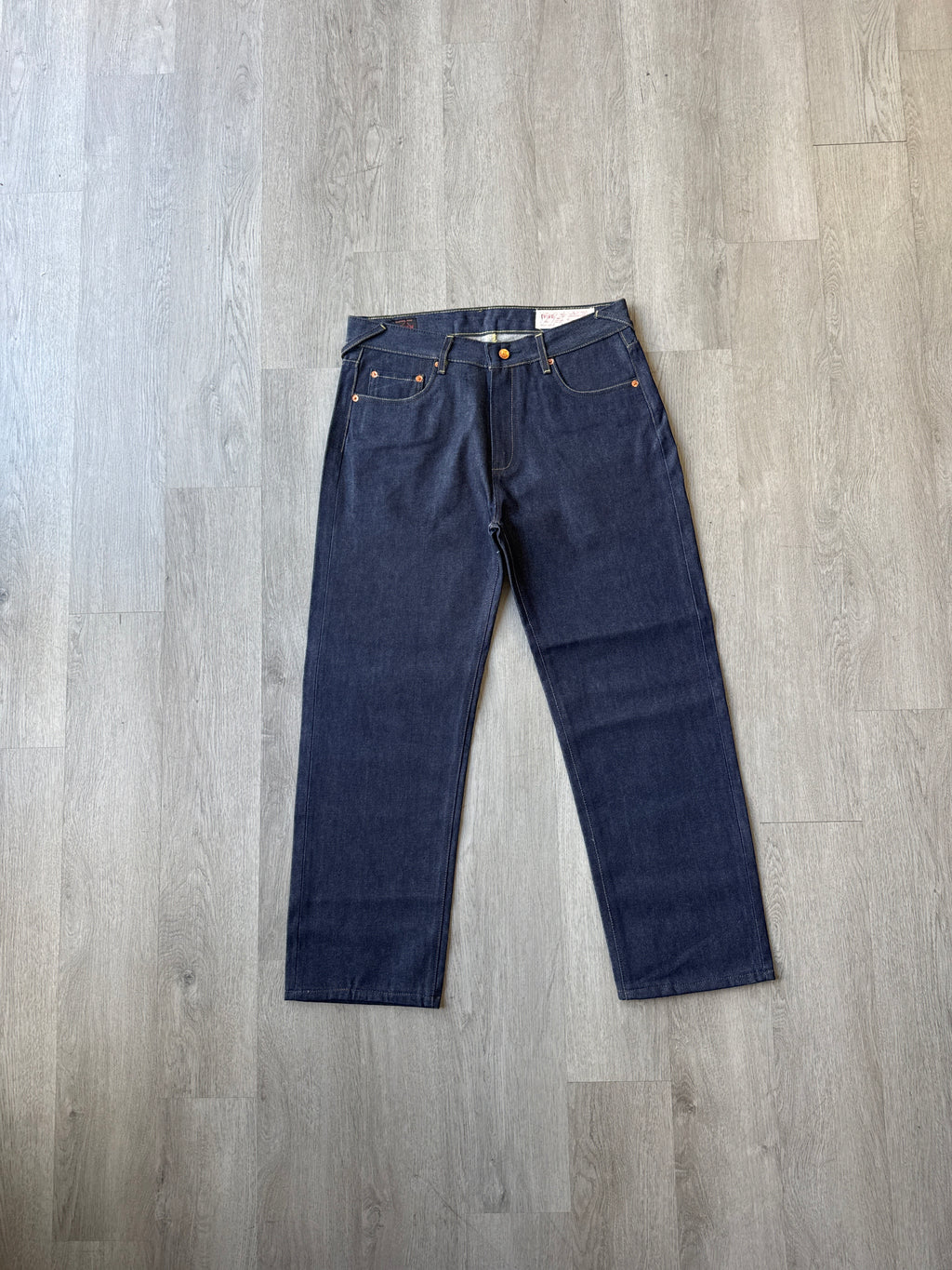 Evisu Embroidered Japanese Wave Art Salvage Denim Jeans