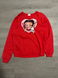 Red Betty Boop Sweatshirt
