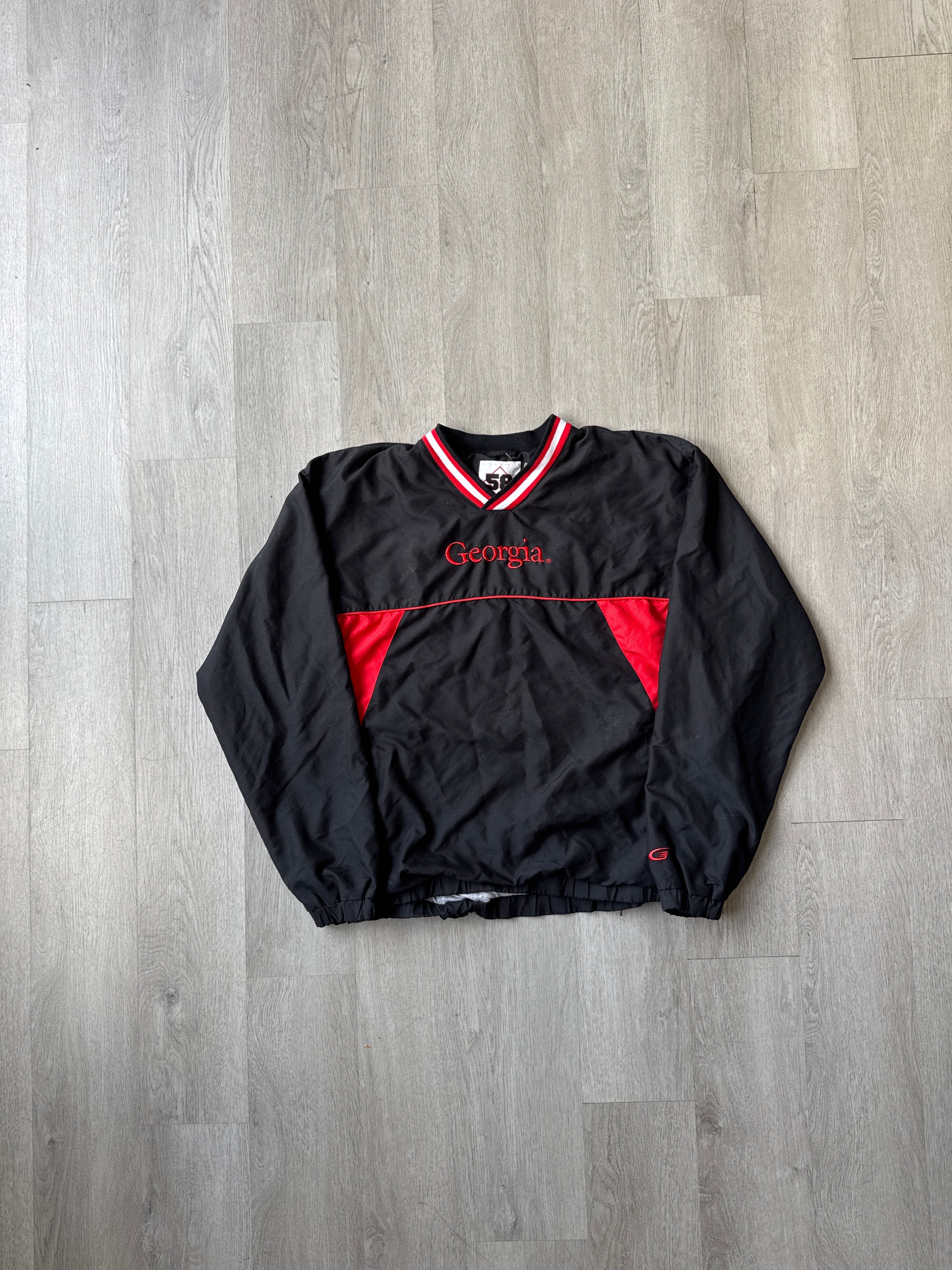 Vintage University Of Georgia Bulldogs Pullover