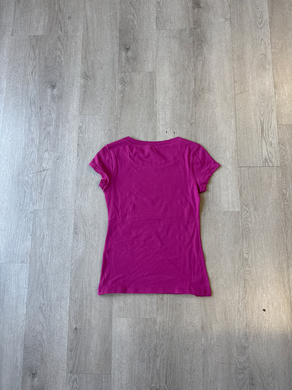 Y2K Women’s Bebe Bedazzled Logo Purple Tee