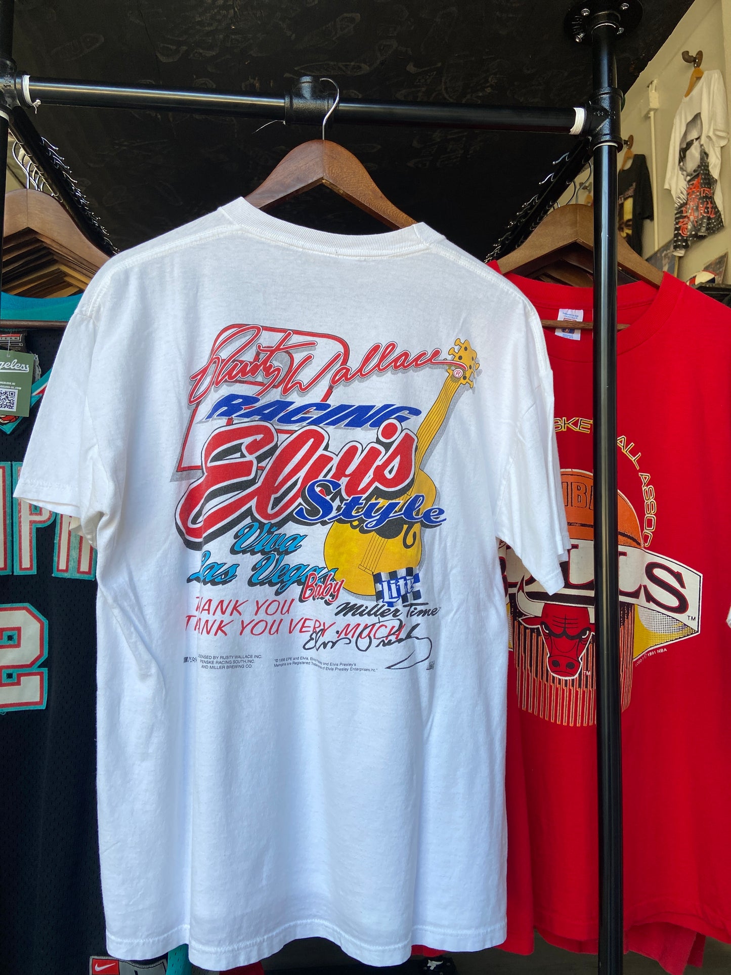 Elvis Double Trouble NASCAR Tee