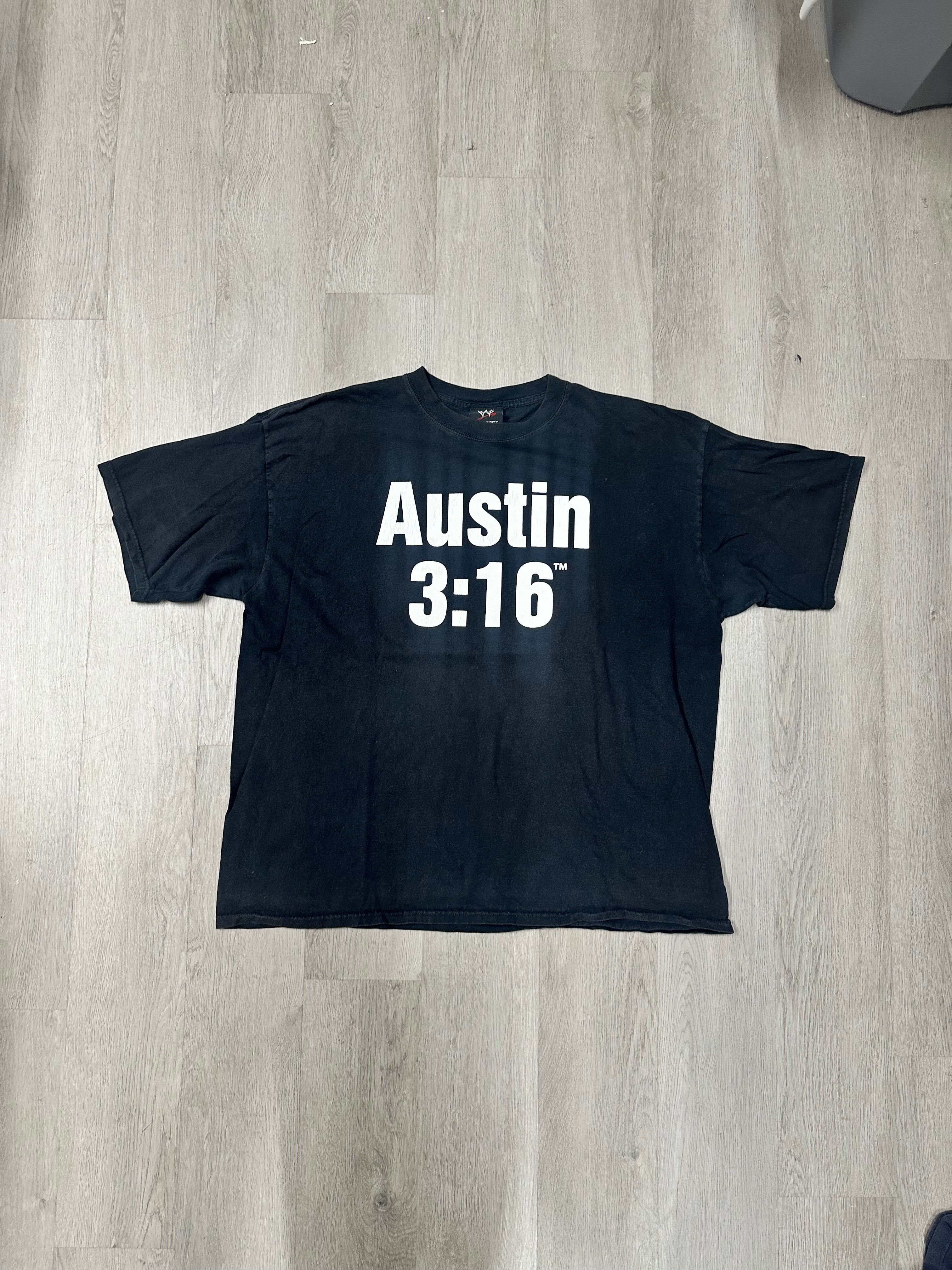 Vintage WWE Stone Cold Steve Austin 3:16 Skull Wrestling Tee