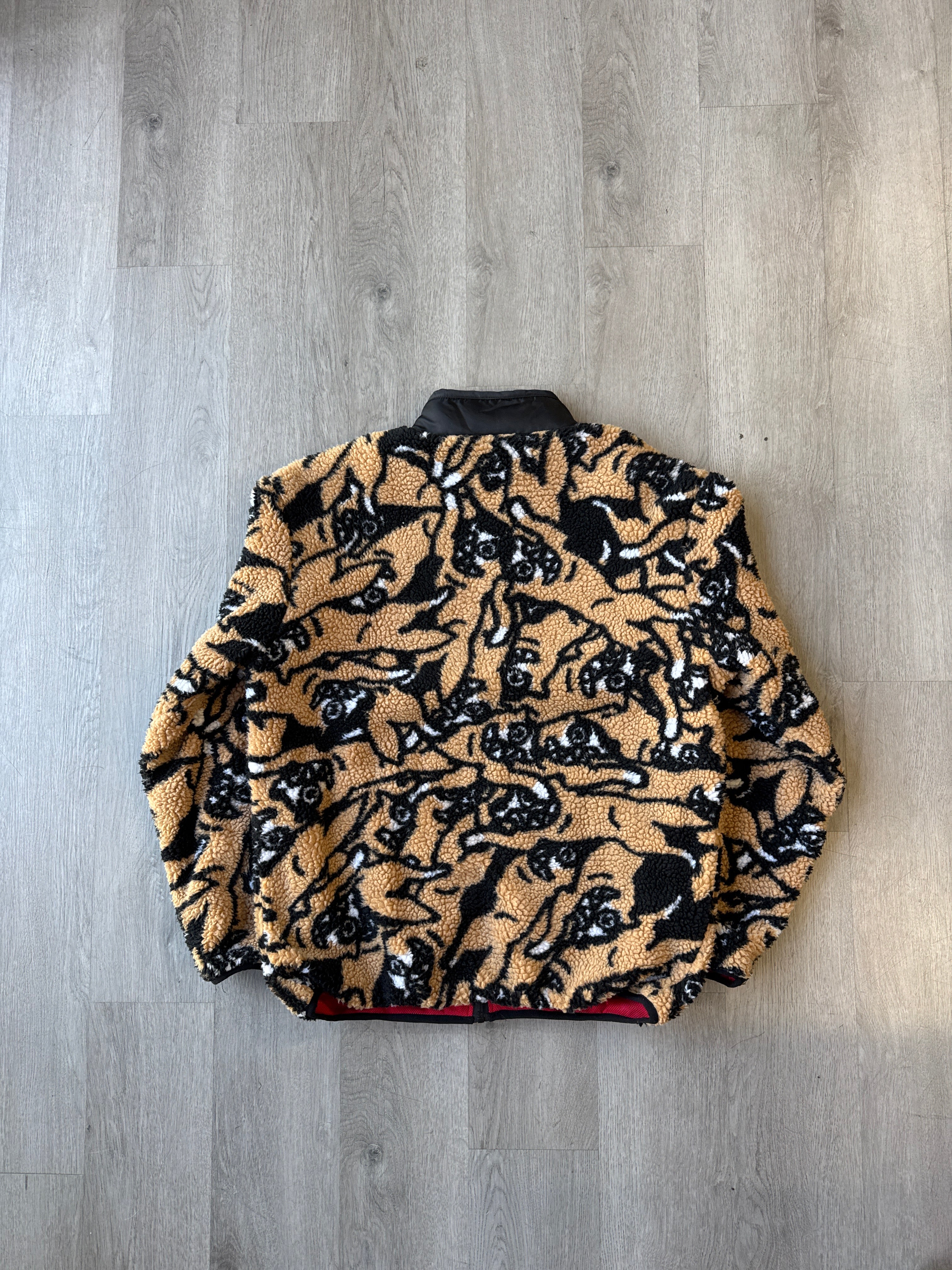Icecream Gomer Doe Running Dog Sherpa Jacket