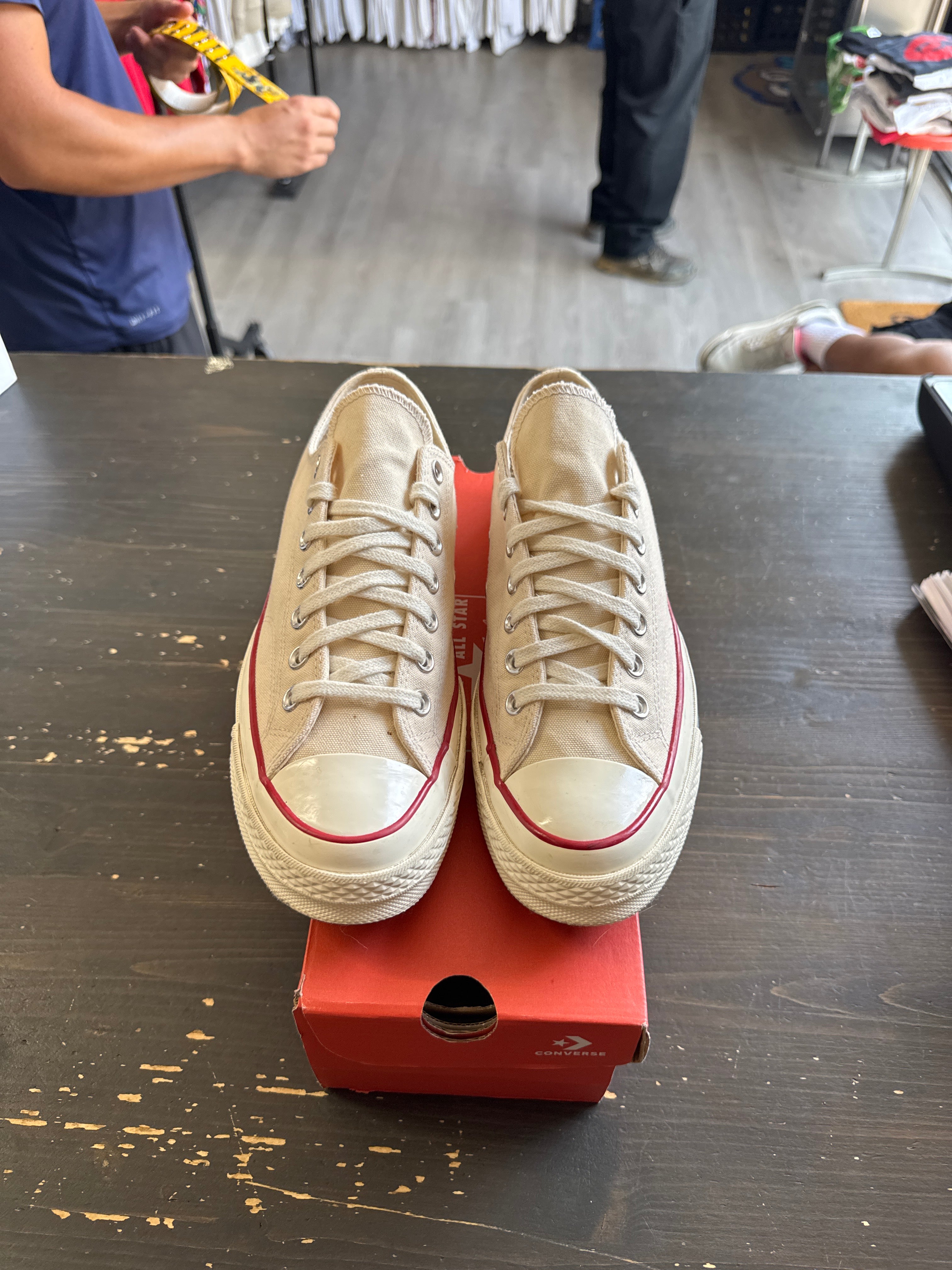 Pre-owned Converse Chuck Taylor All Star 70 Ox Parchment