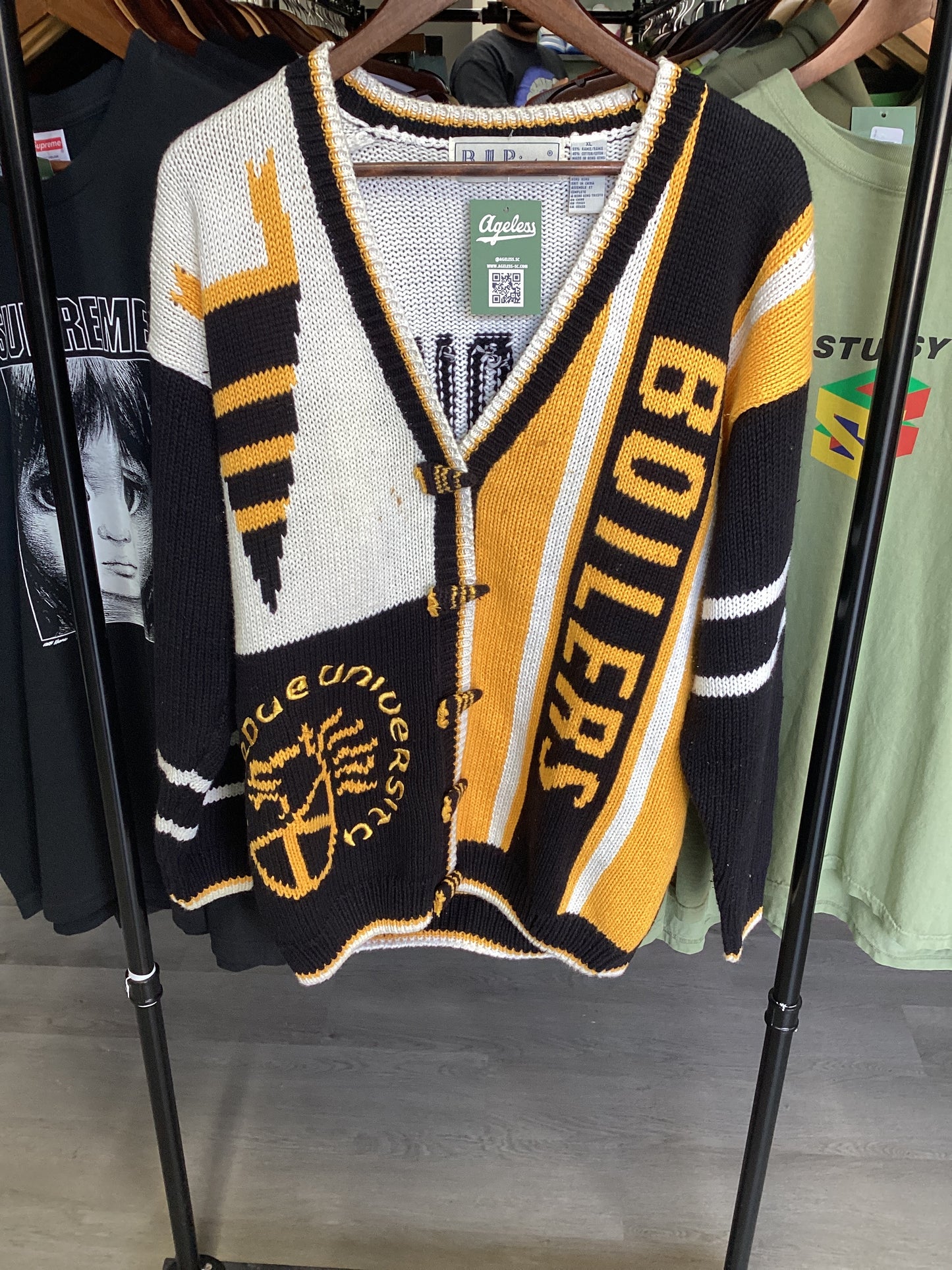 Vintage Purdue Cardigan