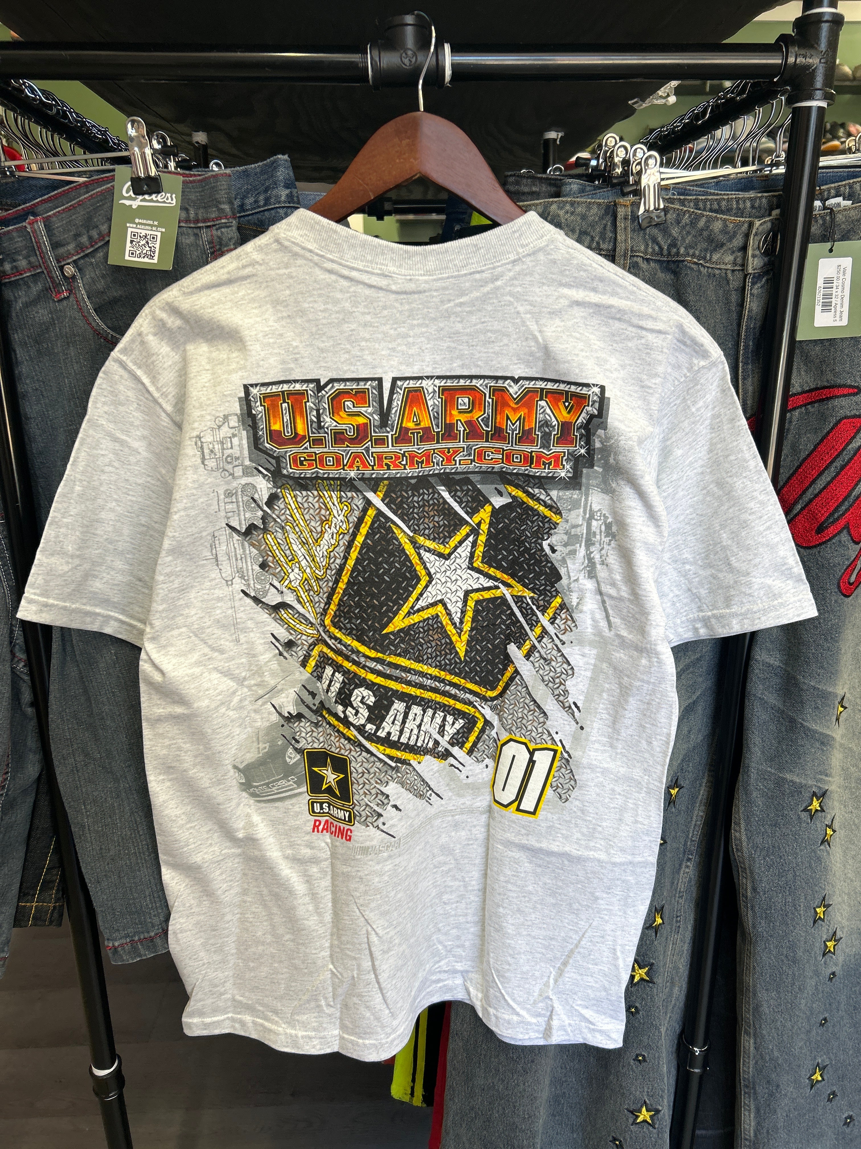 Joe Nemechek US Army Racing Tee