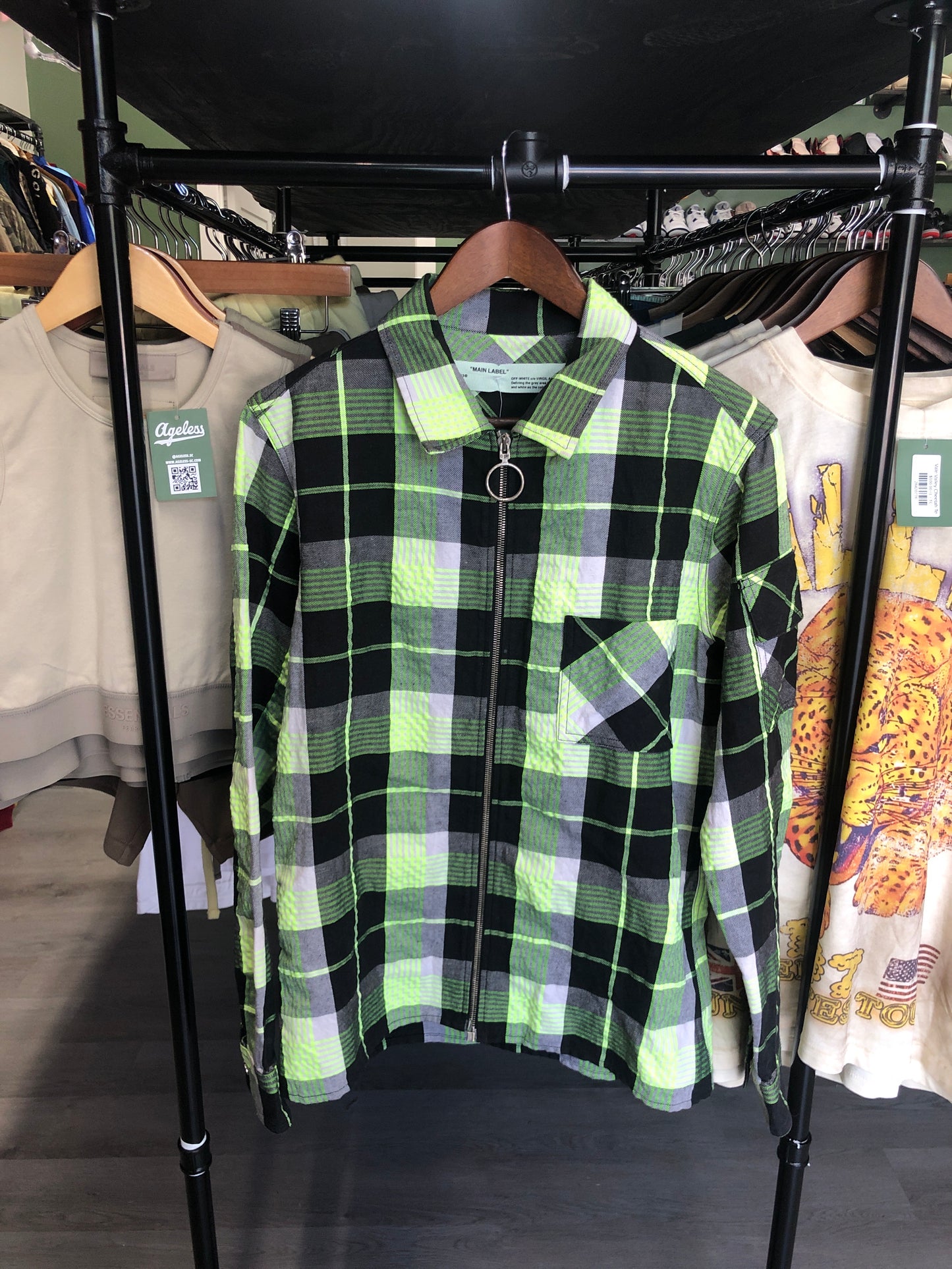 OFF-WHITE Skull Flannel