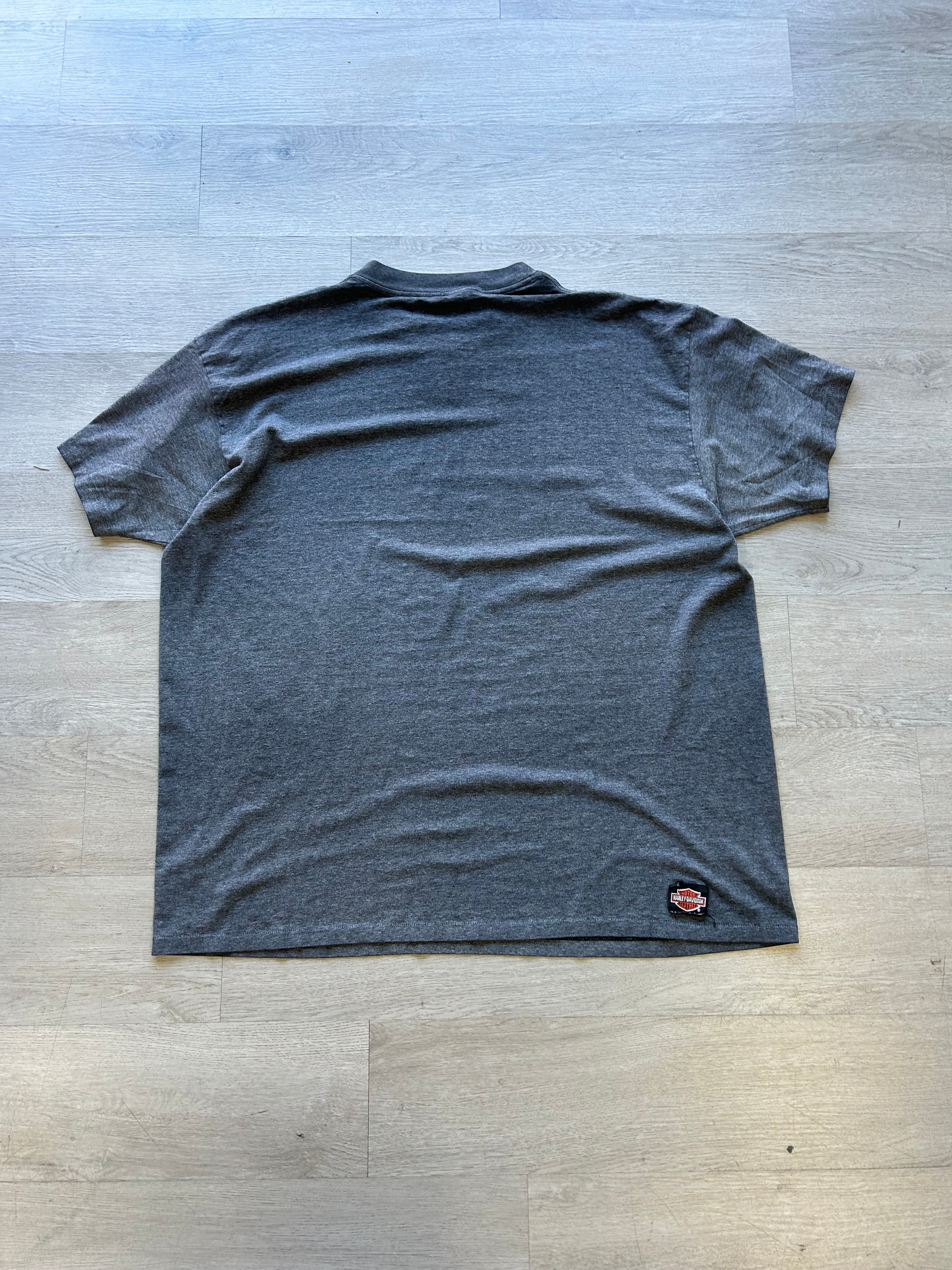 Vintage 1986 Harley Davidson 3D Emblem Wolf Tee