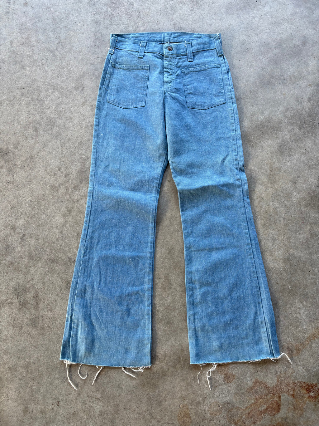 Vintage Made In The USA Flared Denim Pants