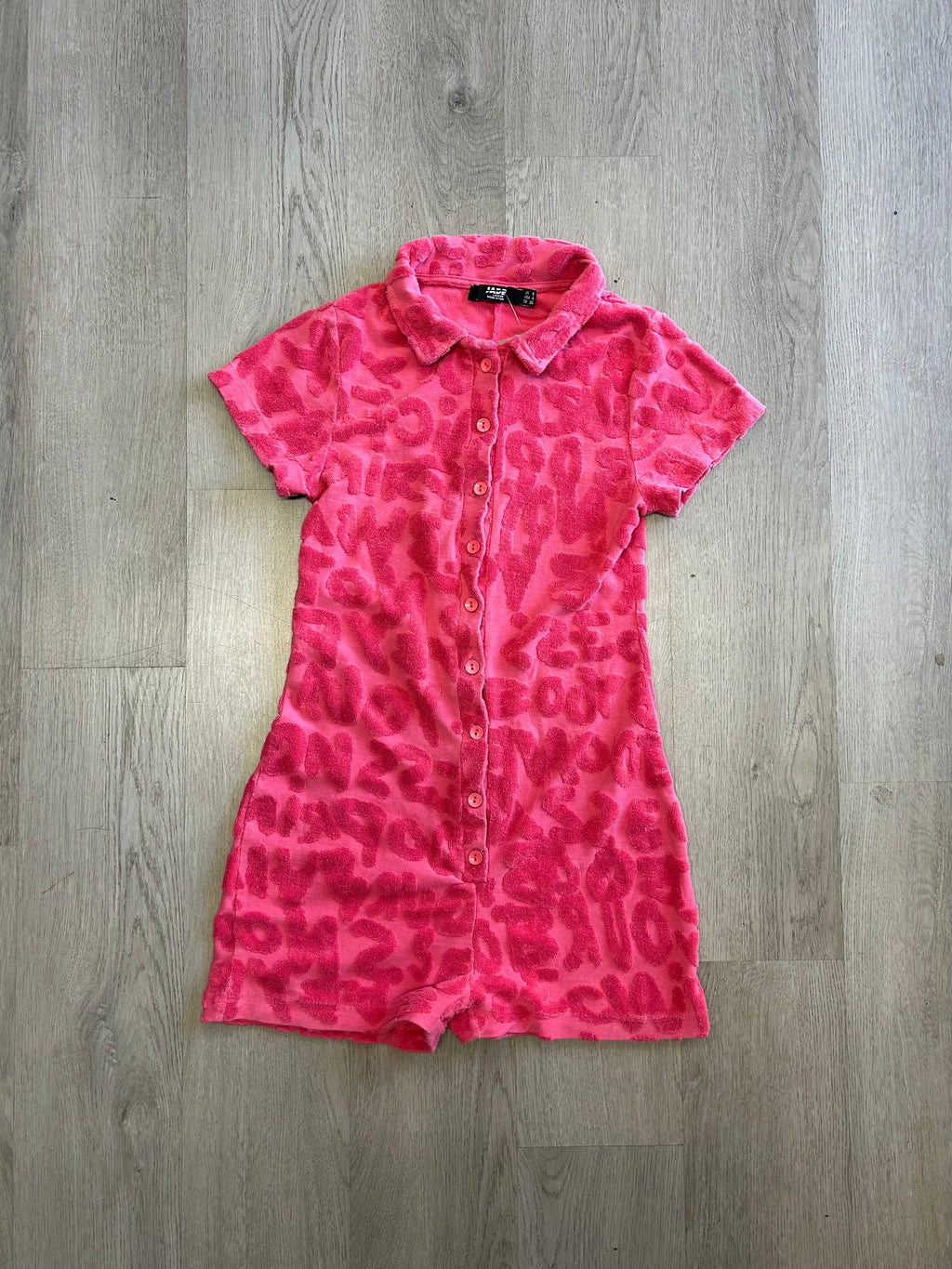 Women’s Jaded London Hot Pink Playsuit