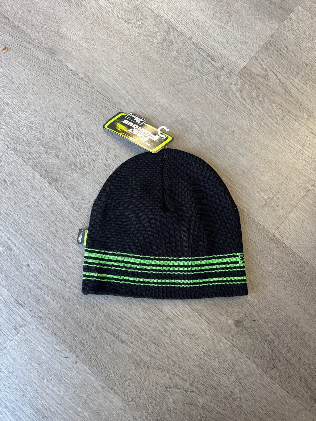 The Fast And The Furious 2 Fast 2 Furios Knit Green Beanie Hat
