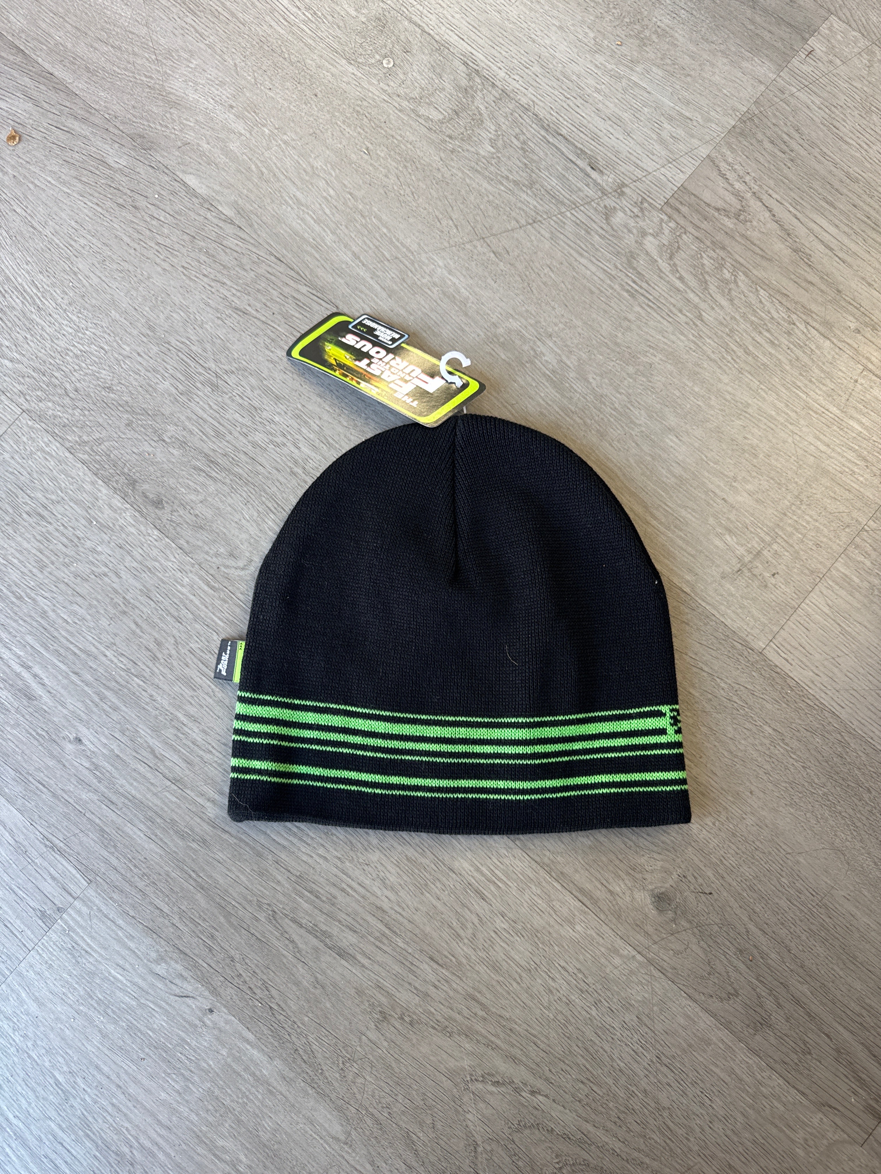 The Fast And The Furious 2 Fast 2 Furios Knit Green Beanie Hat