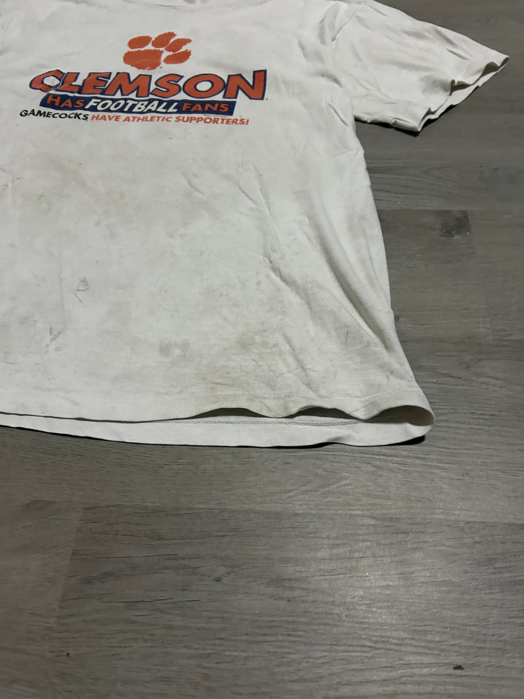 Vintage Clemson Football Fan Tee