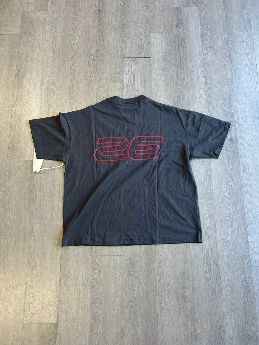 Iron Grey Fear of God Essentials 90's Tee