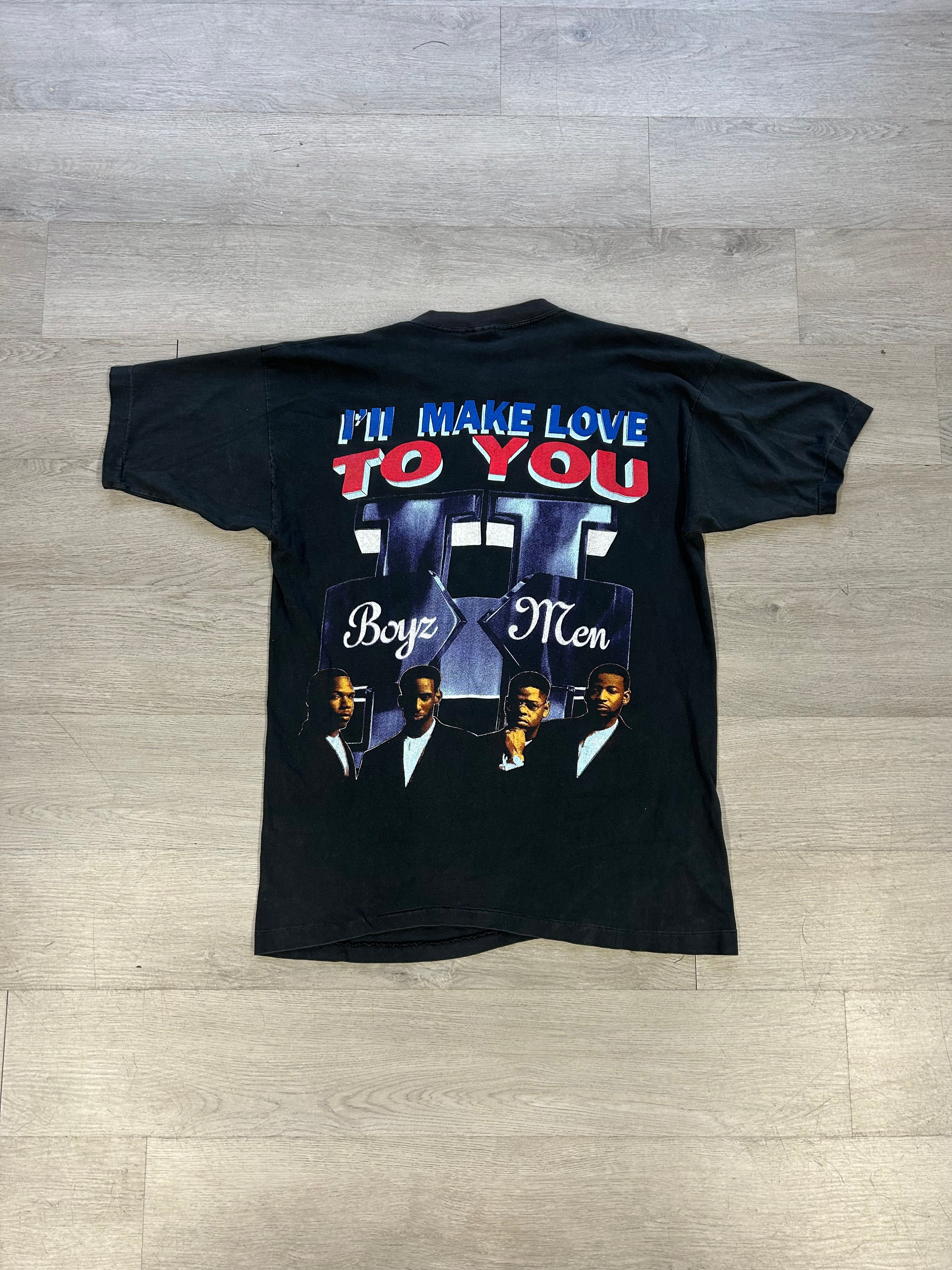 Vintage Boyz ll Men I’ll Make Love To You Rap Tee