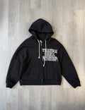 Restricted Skull Zip Hoodie
