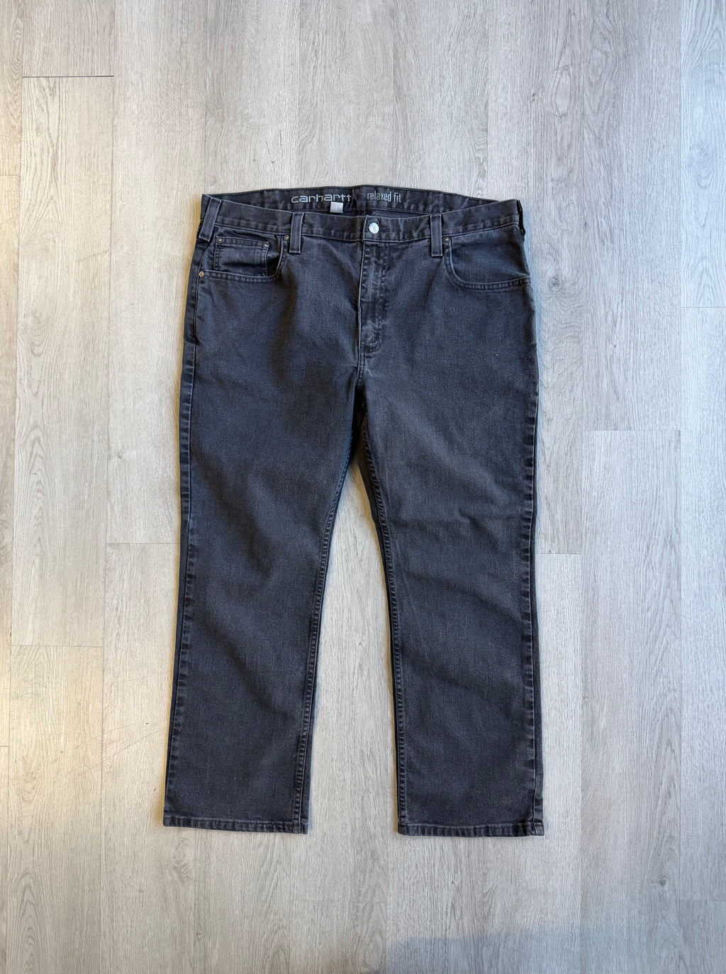 Carhartt Rugged Flex Straight Leg Black Jeans