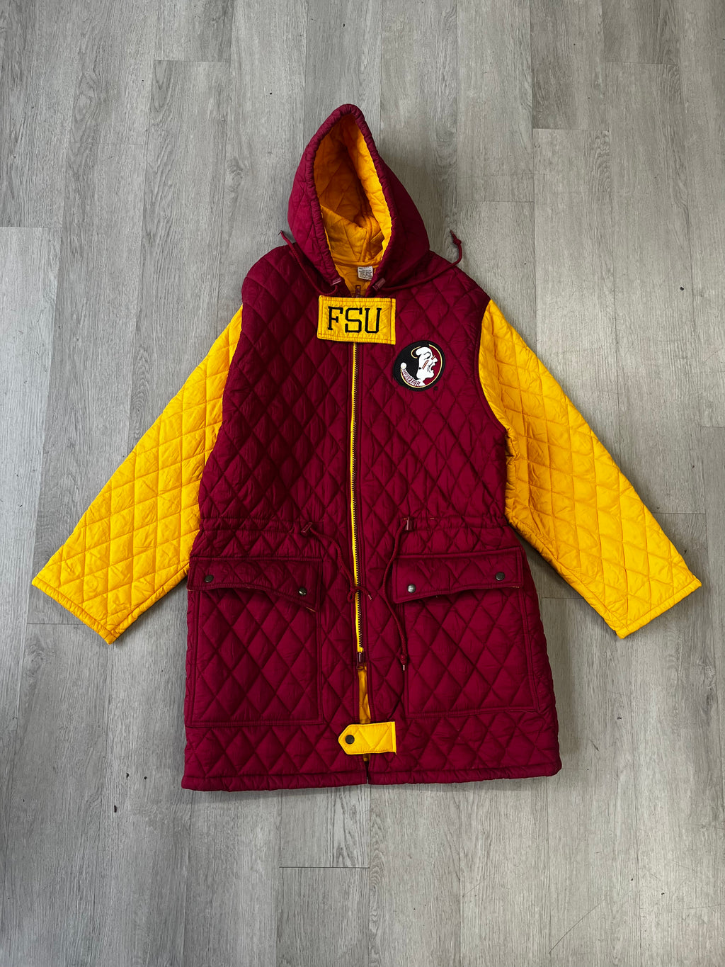 Vintage Florida State Seminoles Quilted Jacket
