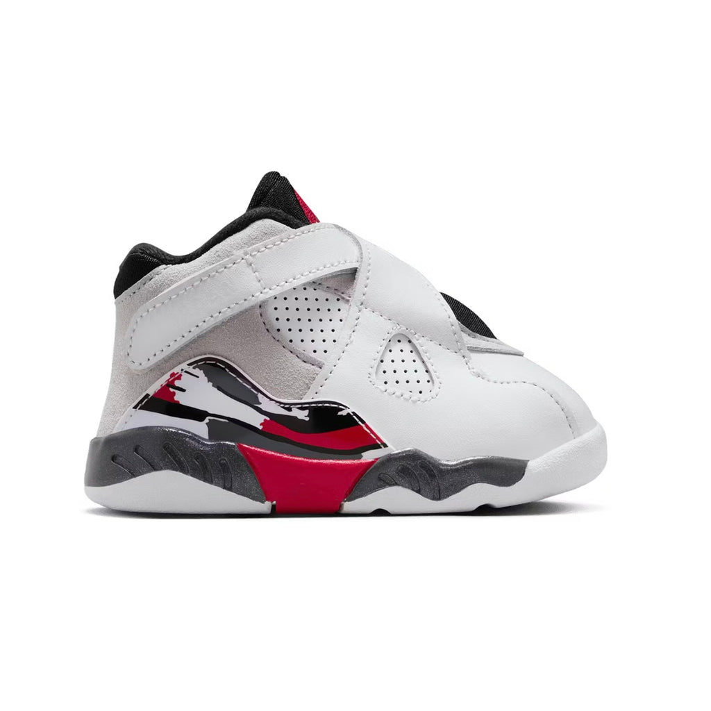 Jordan Retro 8 White True Red 2025 Toddler