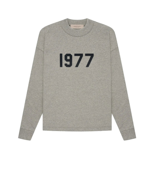 Fear Of God Essentials Dark Oatmeal Longsleeve Tee