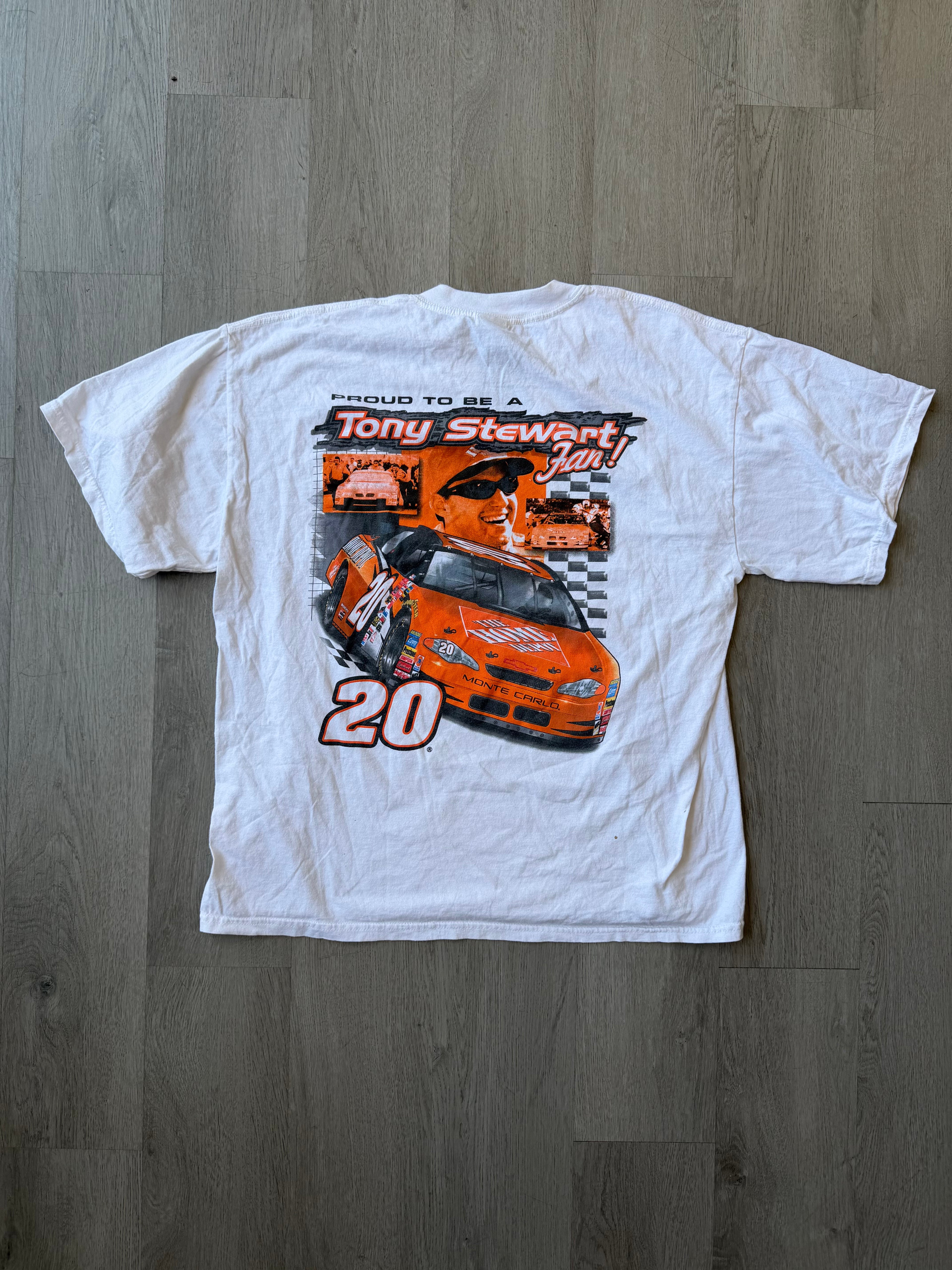 Vintage Tony Stewart Fan Club Tee