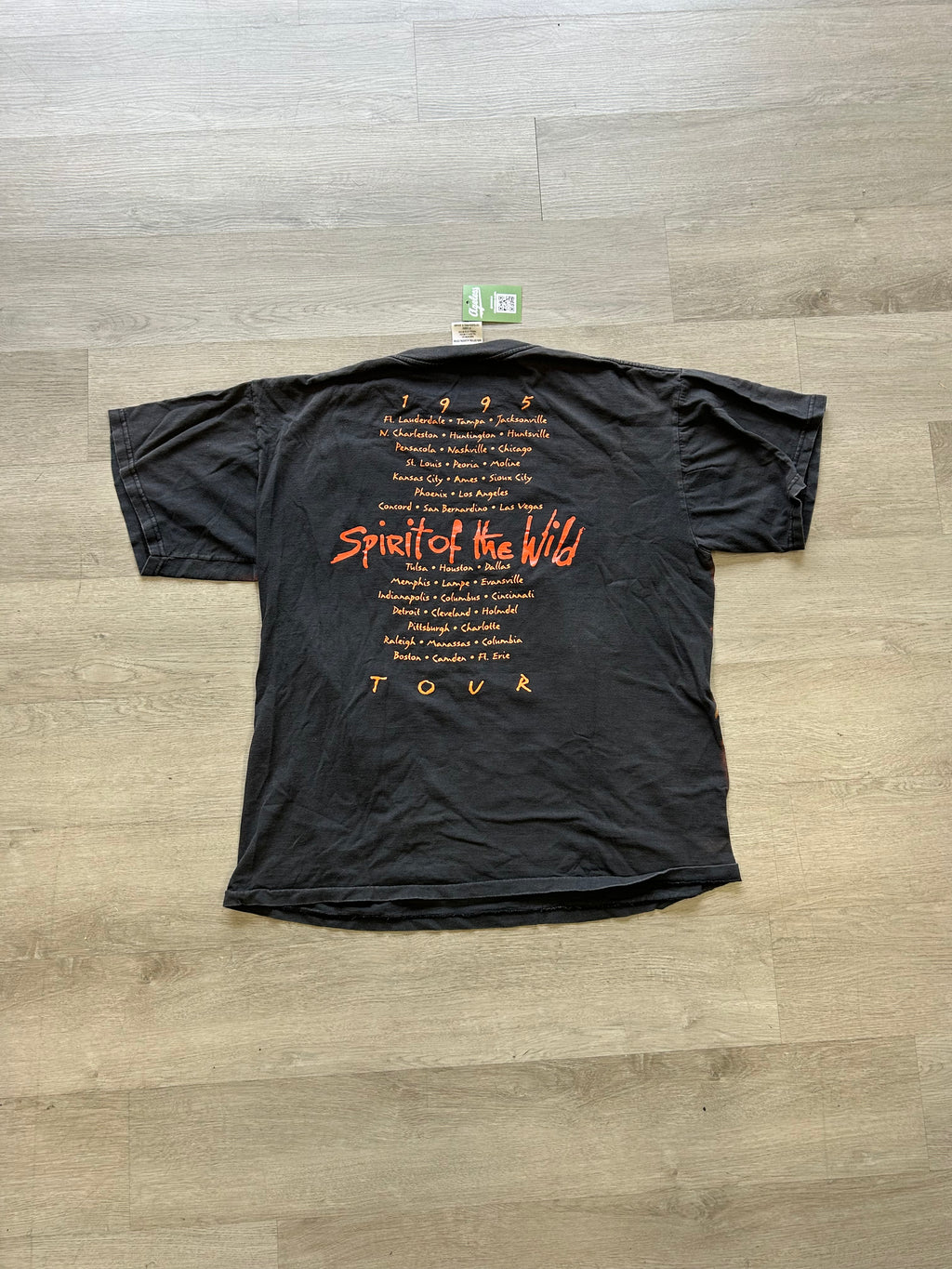 Vintage 1992 Ted Mugent Spirit Of The Wind AOP Tee
