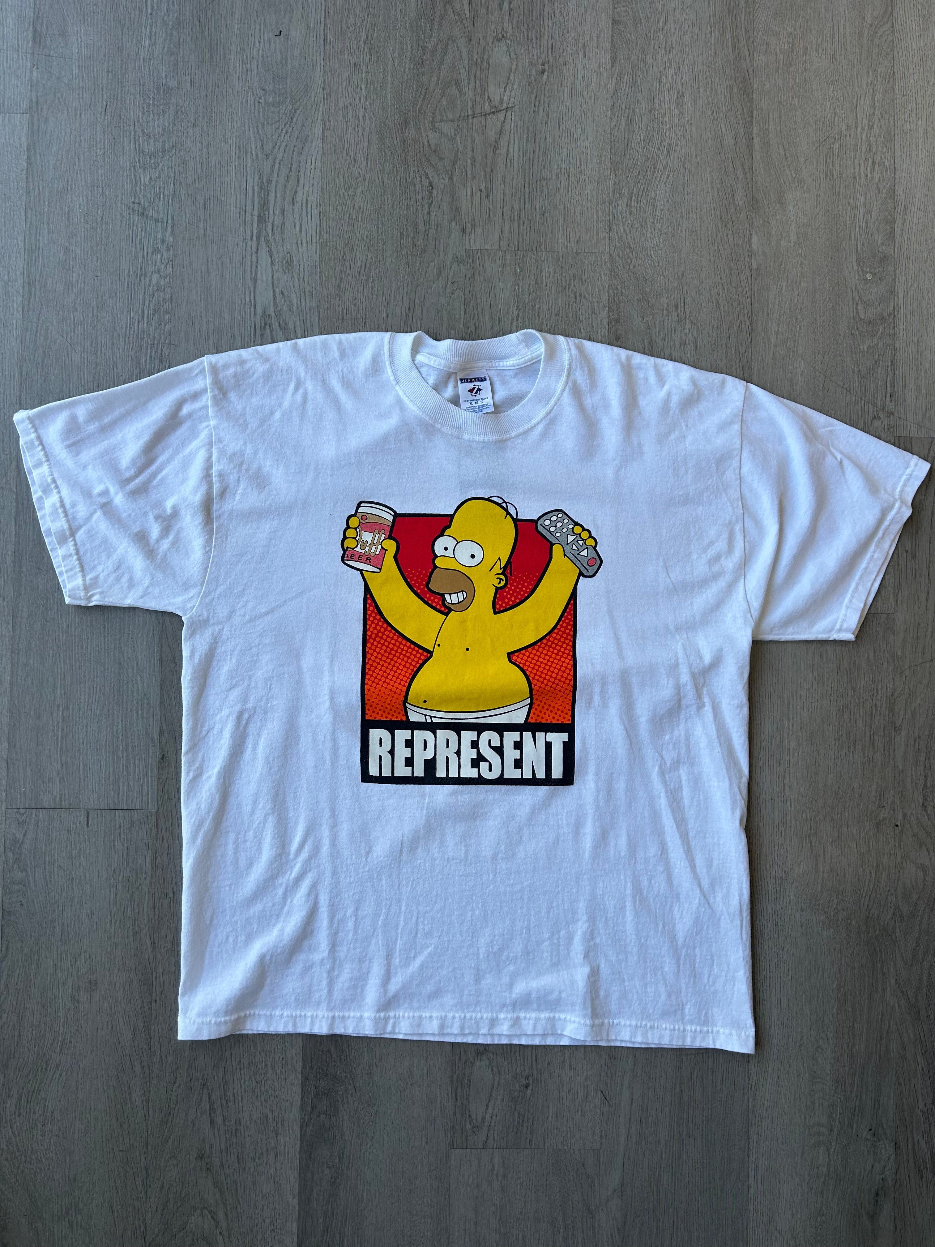 Vintage Homer Simpson Represent Tee